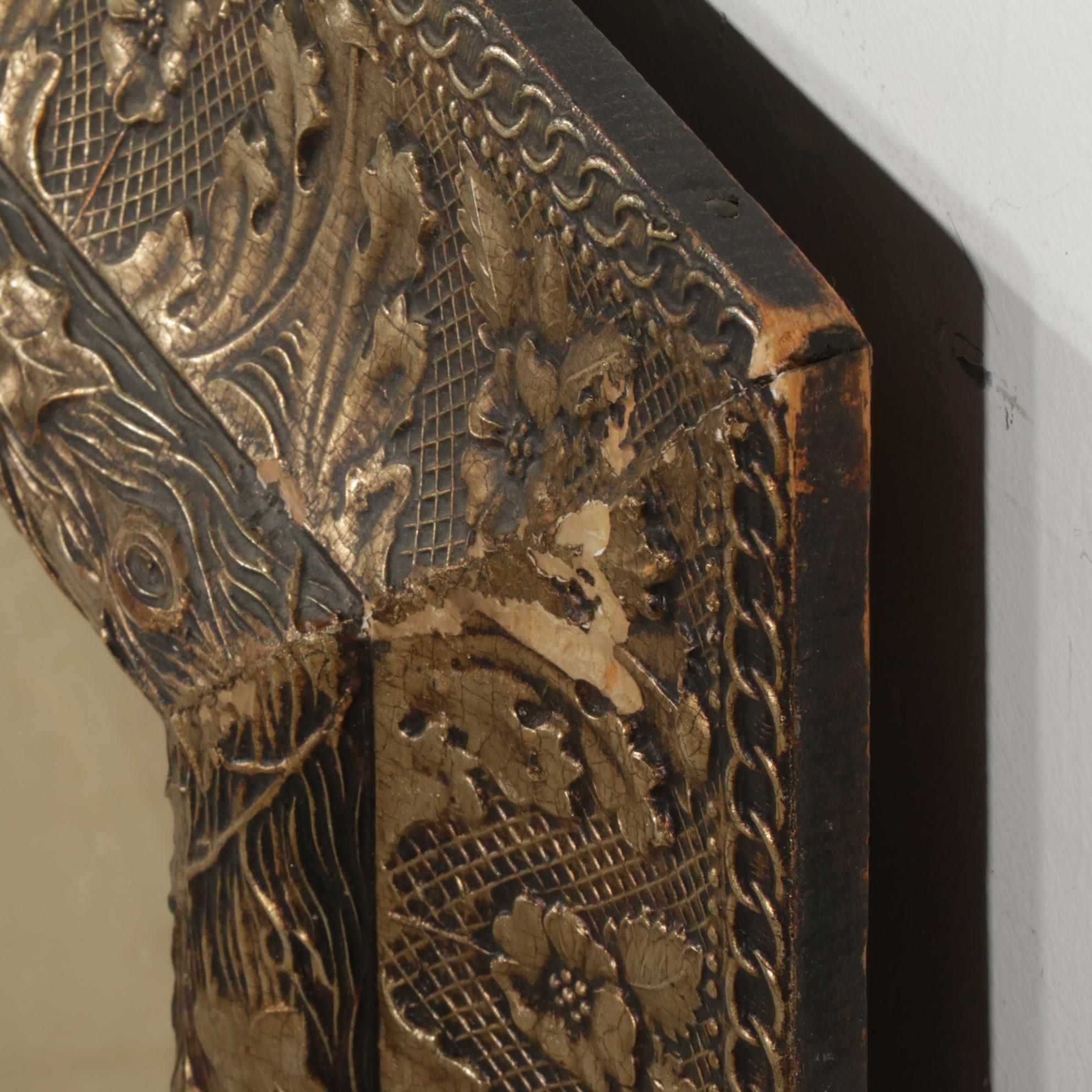 Riverside Landscape Color Lithograph, Early 20th Century