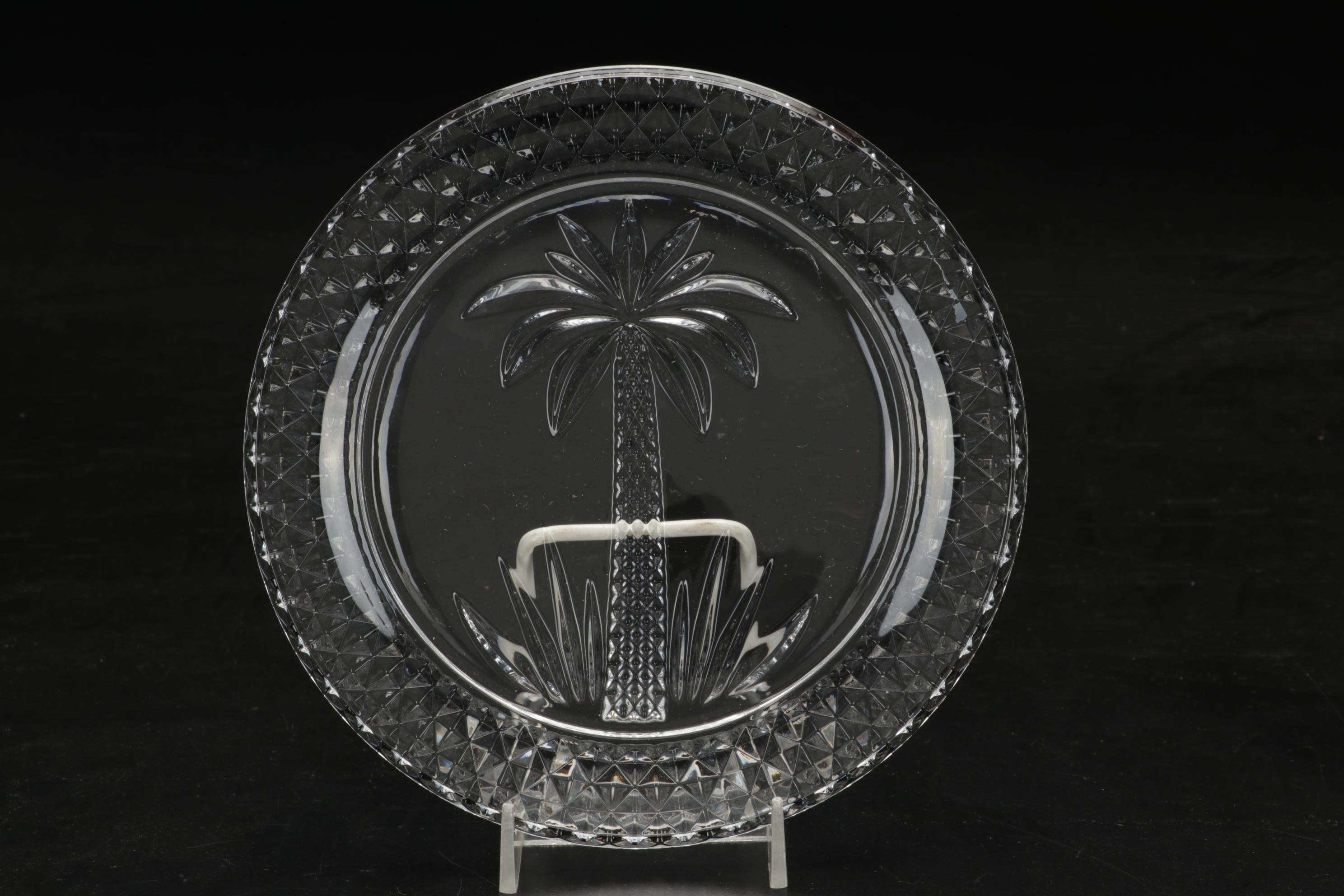 Waterford and Shannon Crystal Bowl, Vase, and Plate