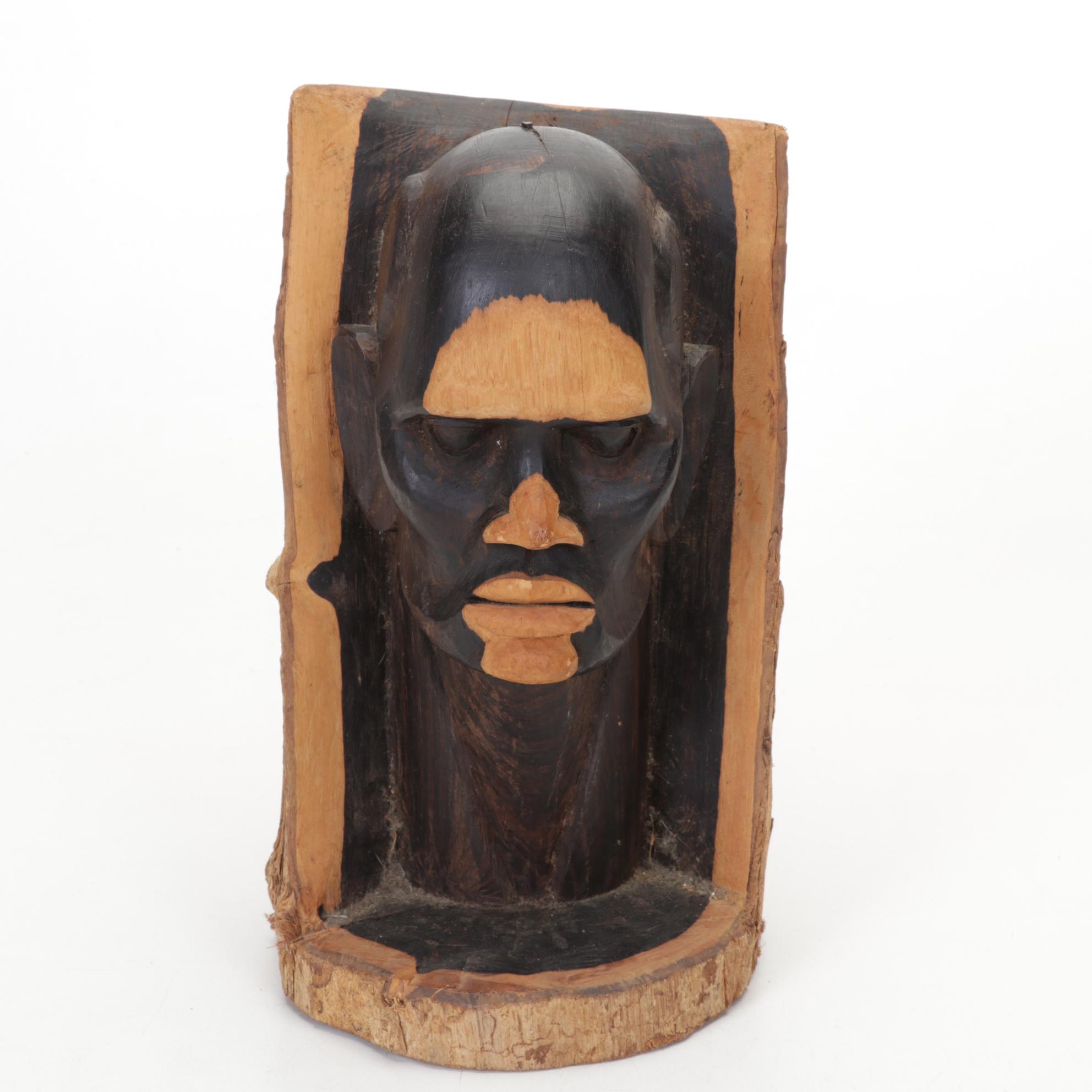 African Ebony Carving, Banded Calcite Bowl, Vase, Soapstone Censer and More