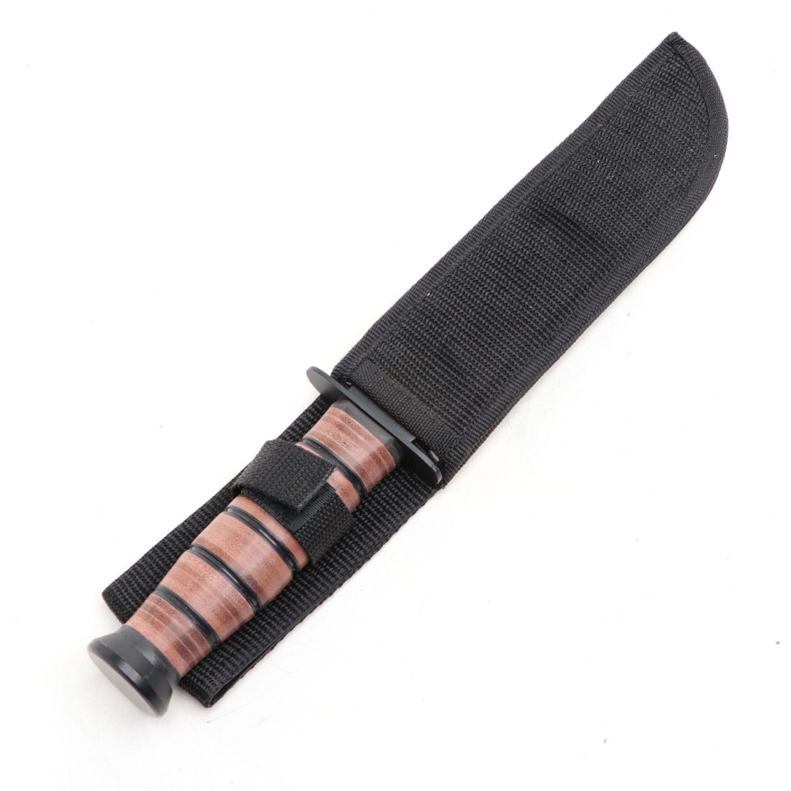 Frost Cutlery Combat Fighter III Stainless Steel Fixed Blade Knife