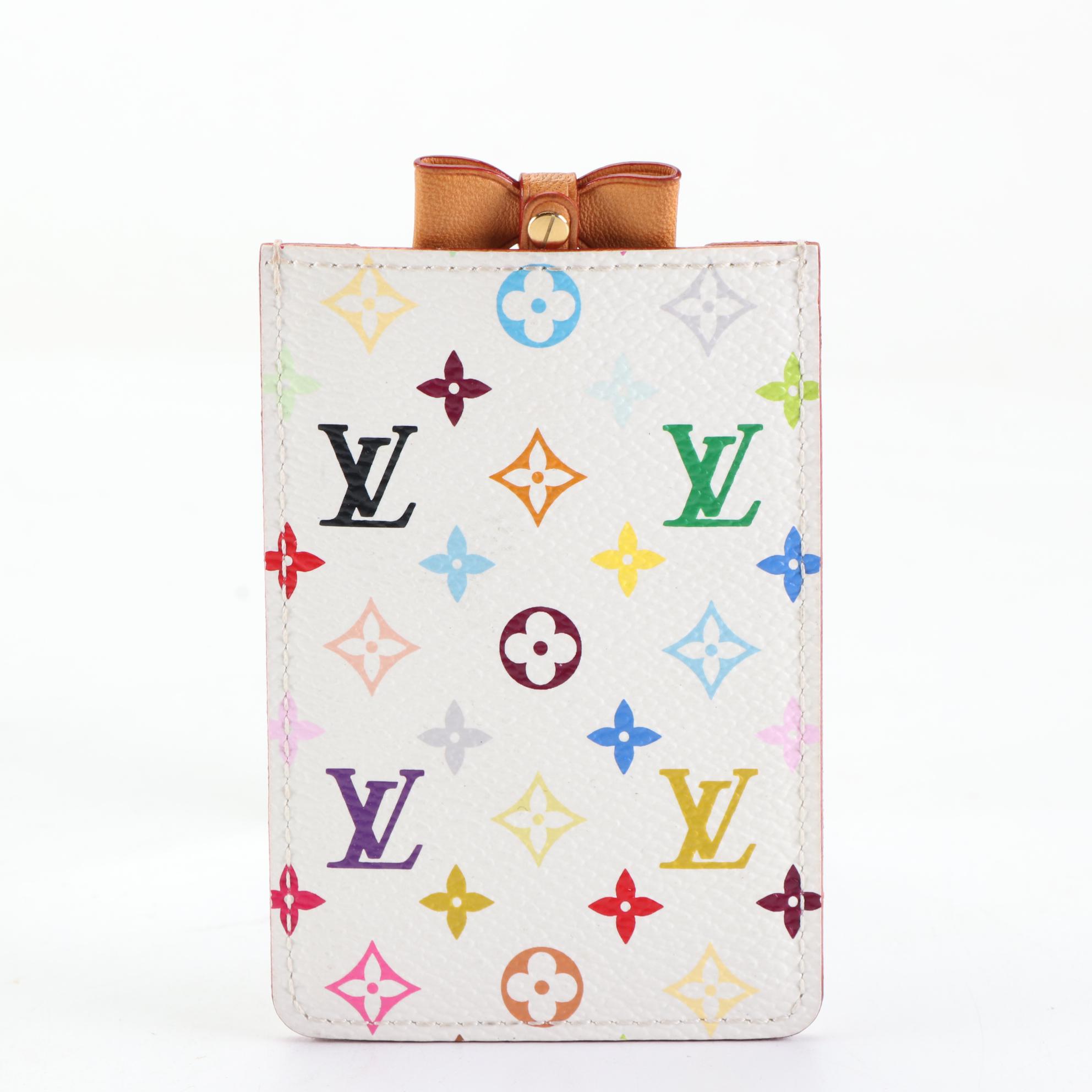 Louis Vuitton x Takashi Murakami Etui Miroir in Monogram Multicolor Canvas