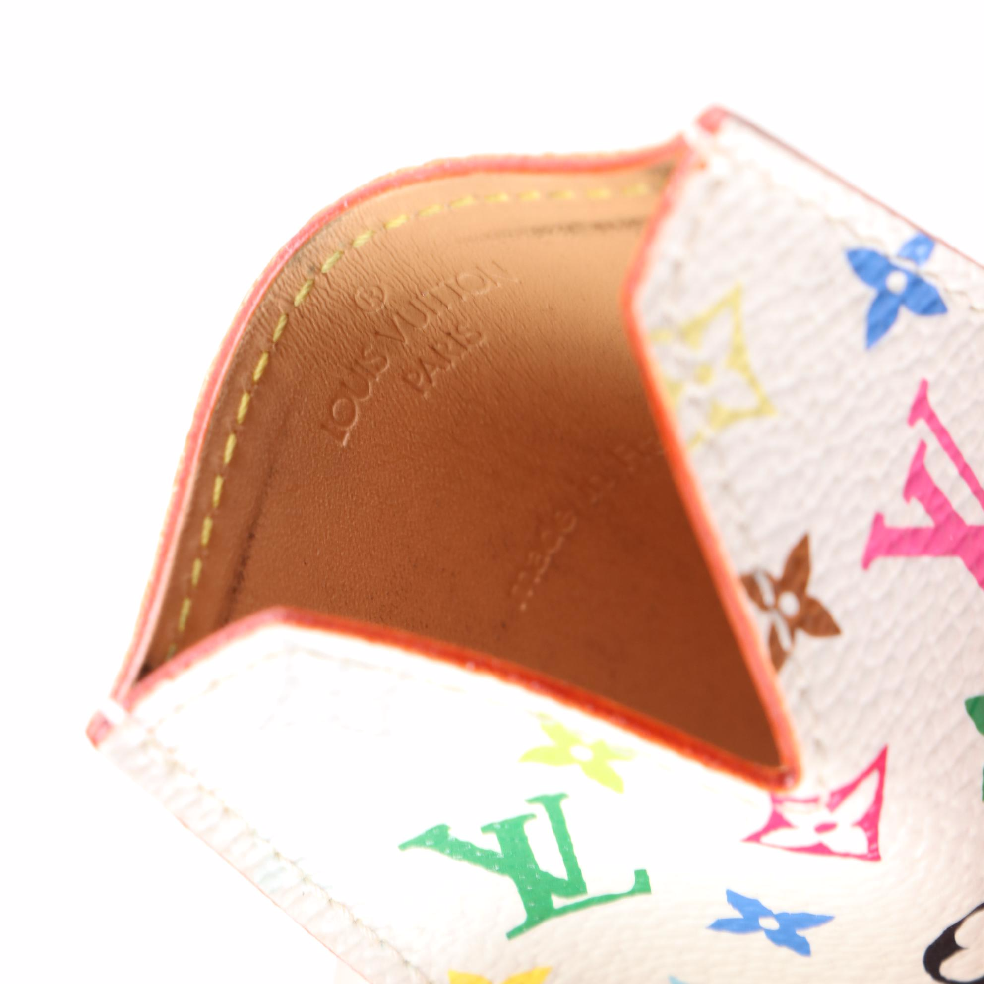 Louis Vuitton x Takashi Murakami Etui Miroir in Monogram Multicolor Canvas