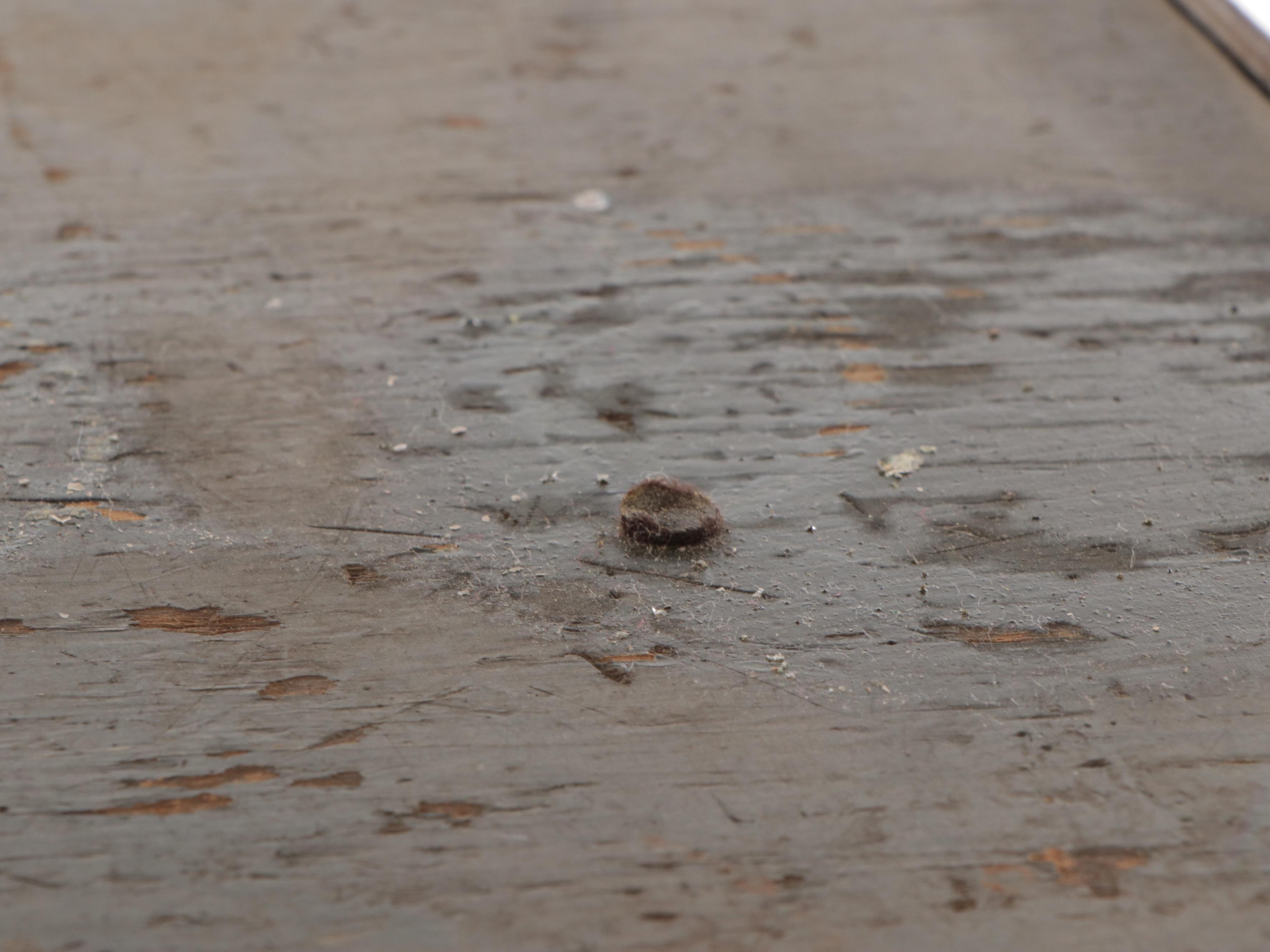 Wood and Metal Four-Tiered Storage Shelf, Mid to Late 20th Century