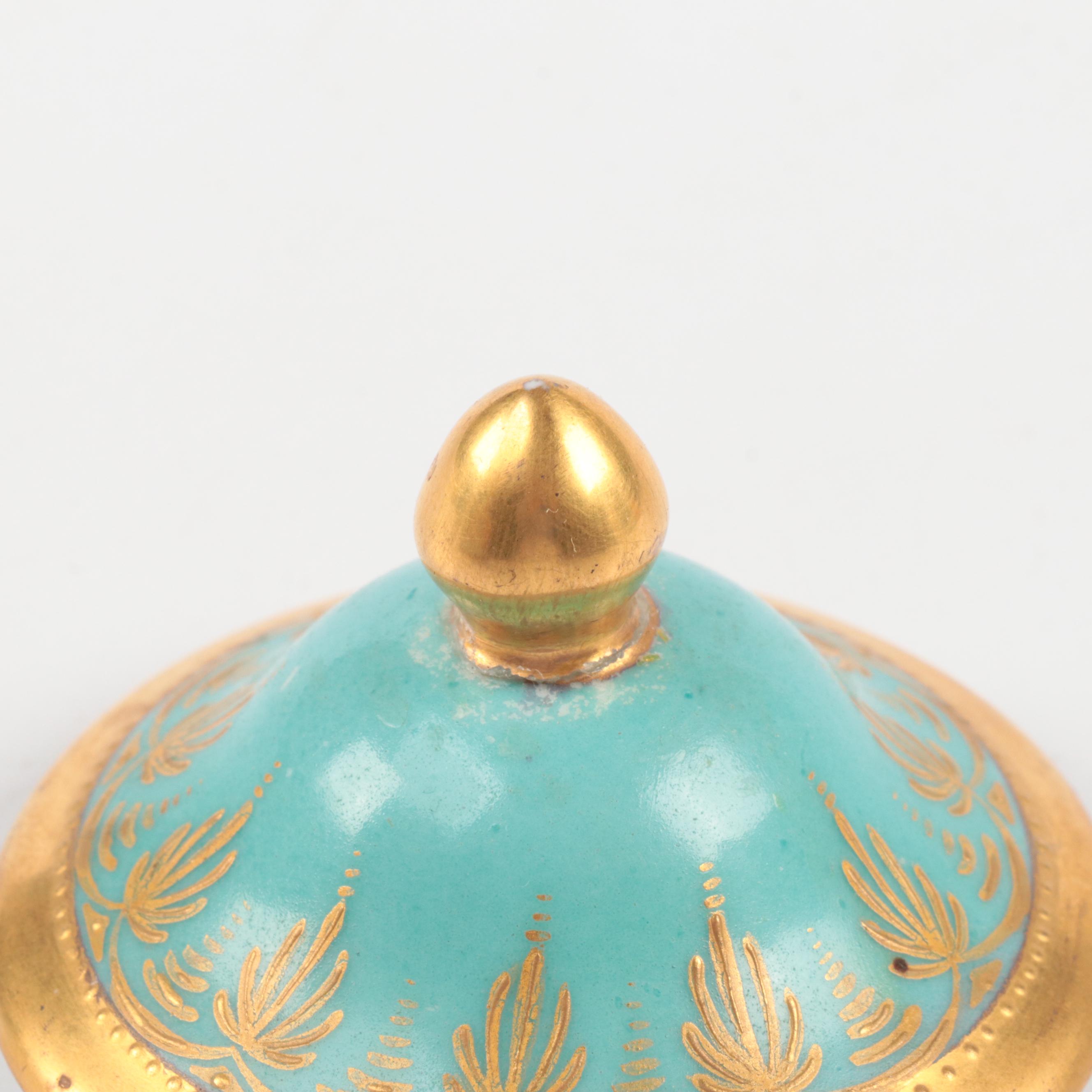 Ackermann and Fritze Royal Vienna Style Porcelain Urn