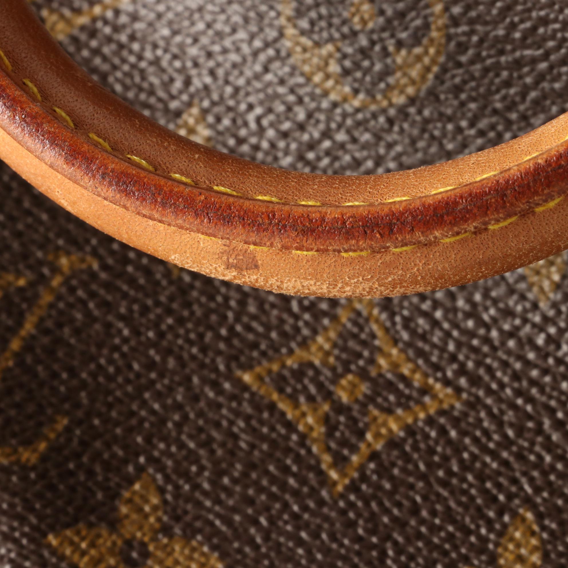 Louis Vuitton Speedy 30 in Monogram Canvas and Vachetta Leather