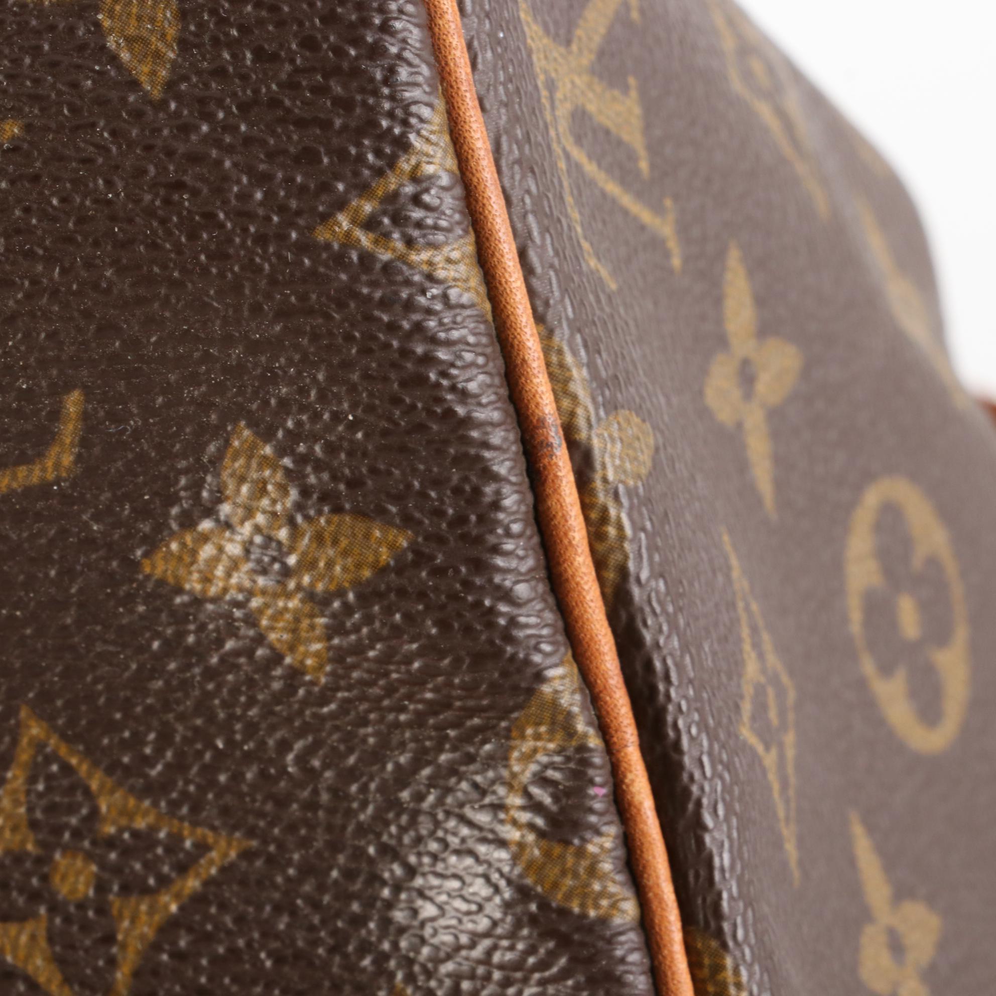 Louis Vuitton Speedy 30 in Monogram Canvas and Vachetta Leather