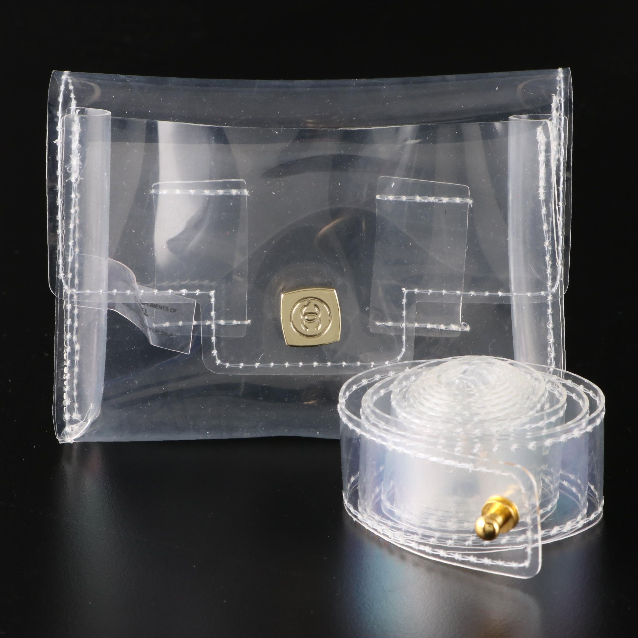 Chanel Polyurethane Belt Pouch