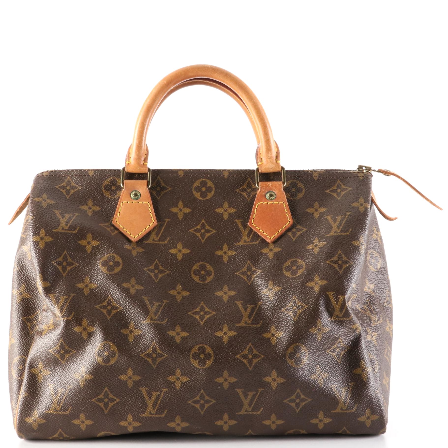 Louis Vuitton Speedy 30 in Monogram Canvas and Vachetta Leather