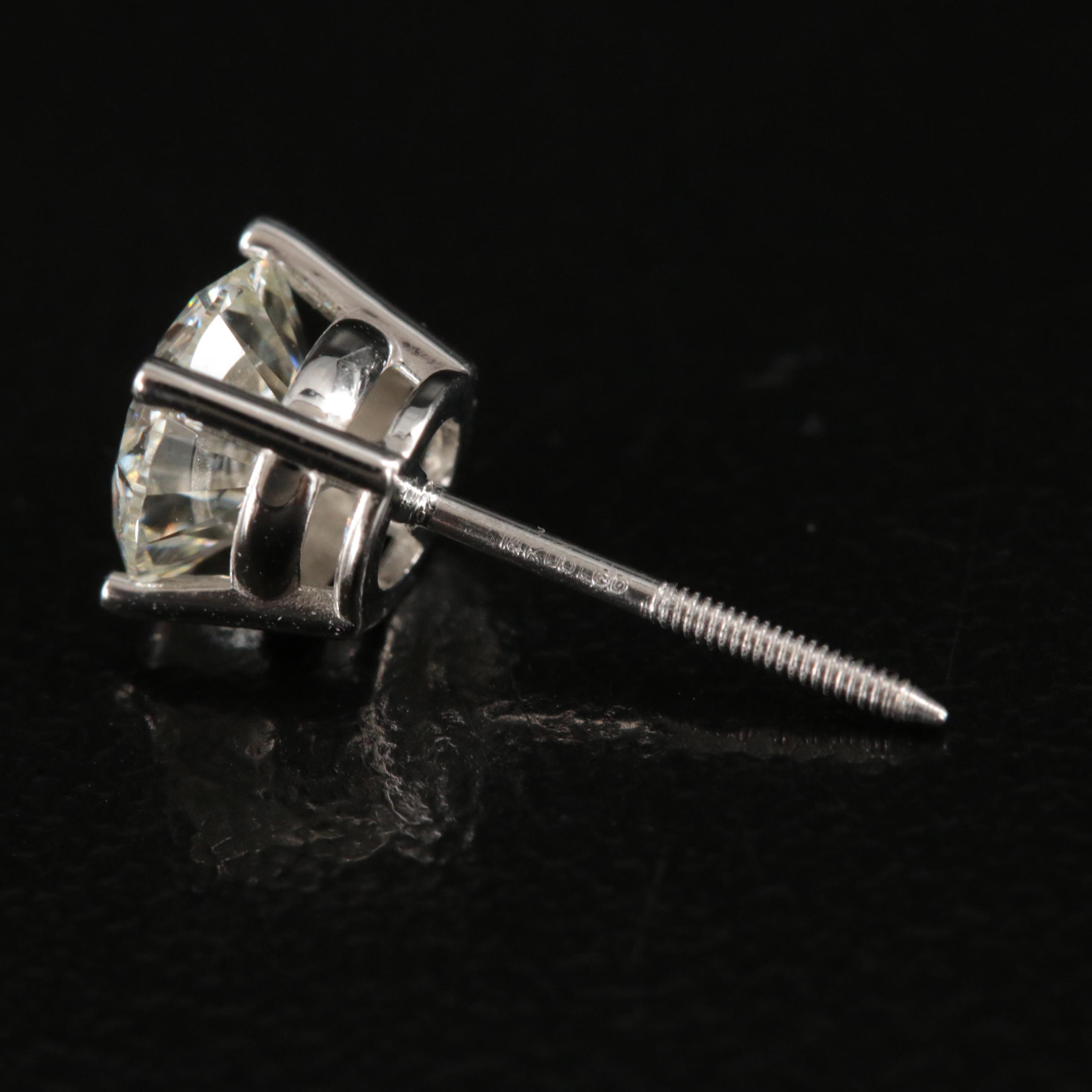 14K 1.42 CTW Lab Grown Diamond Stud Earrings