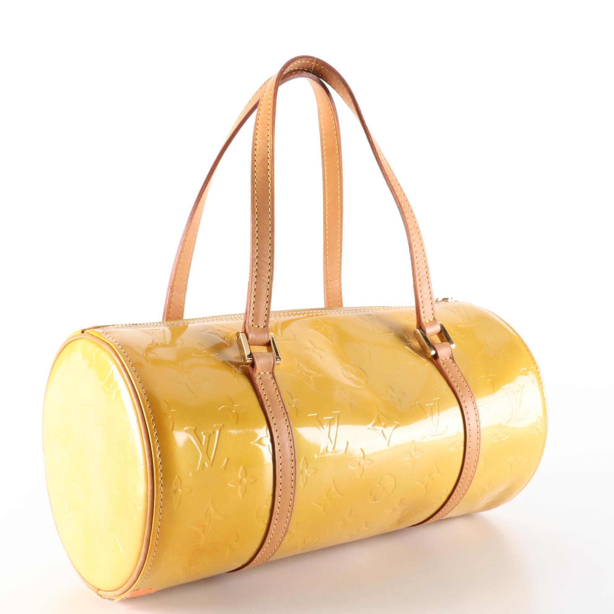 Louis Vuitton Bedford Bag in Monogram Vernis and Vachetta Leather