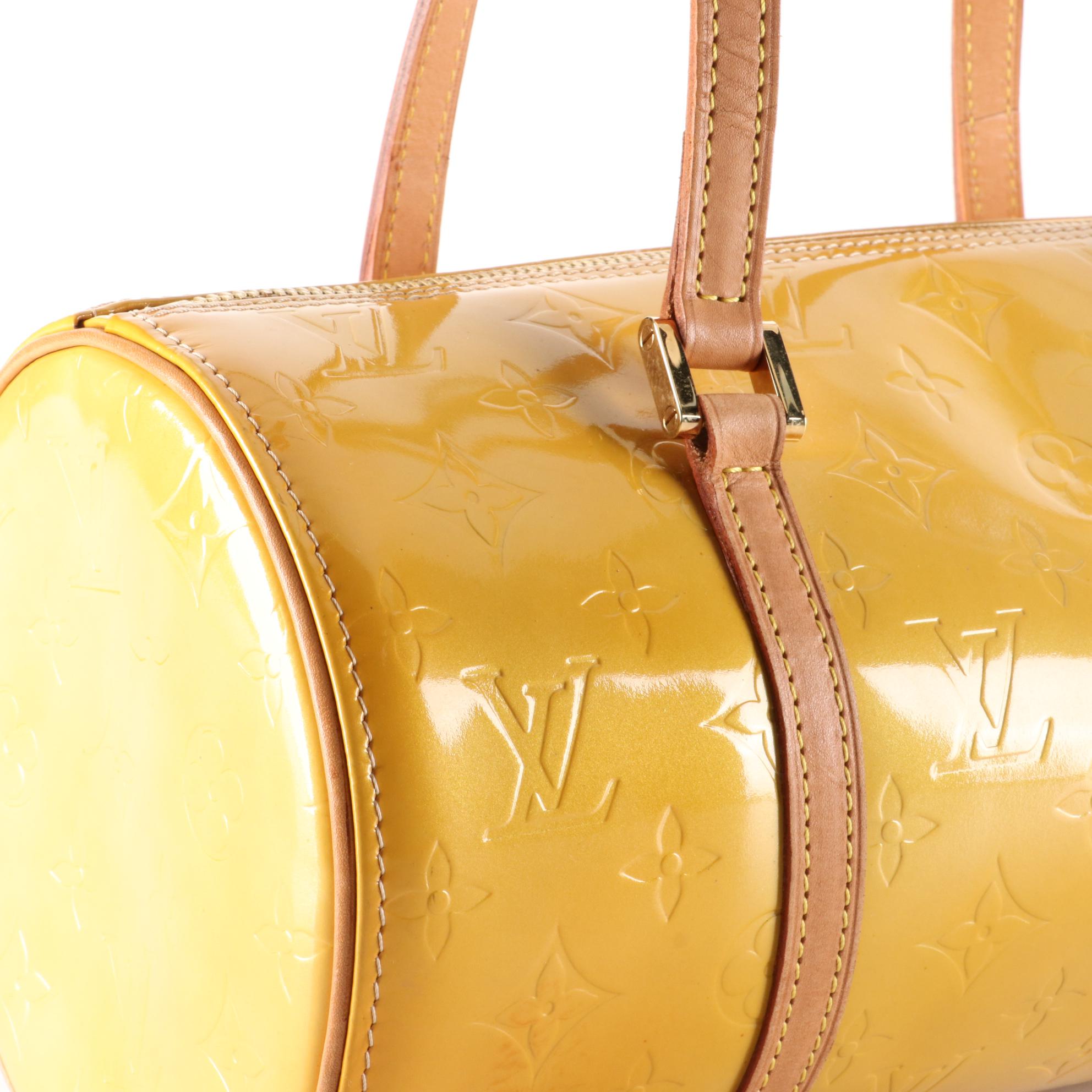 Louis Vuitton Bedford Bag in Monogram Vernis and Vachetta Leather