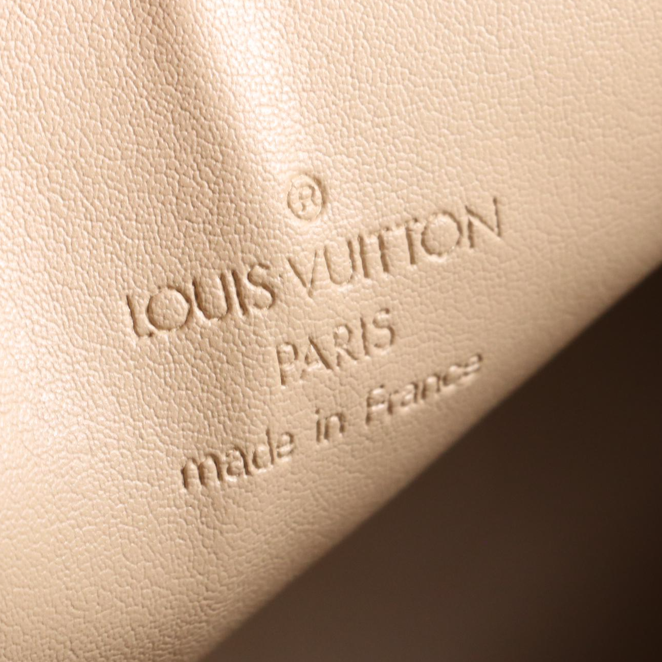 Louis Vuitton Bedford Bag in Monogram Vernis and Vachetta Leather