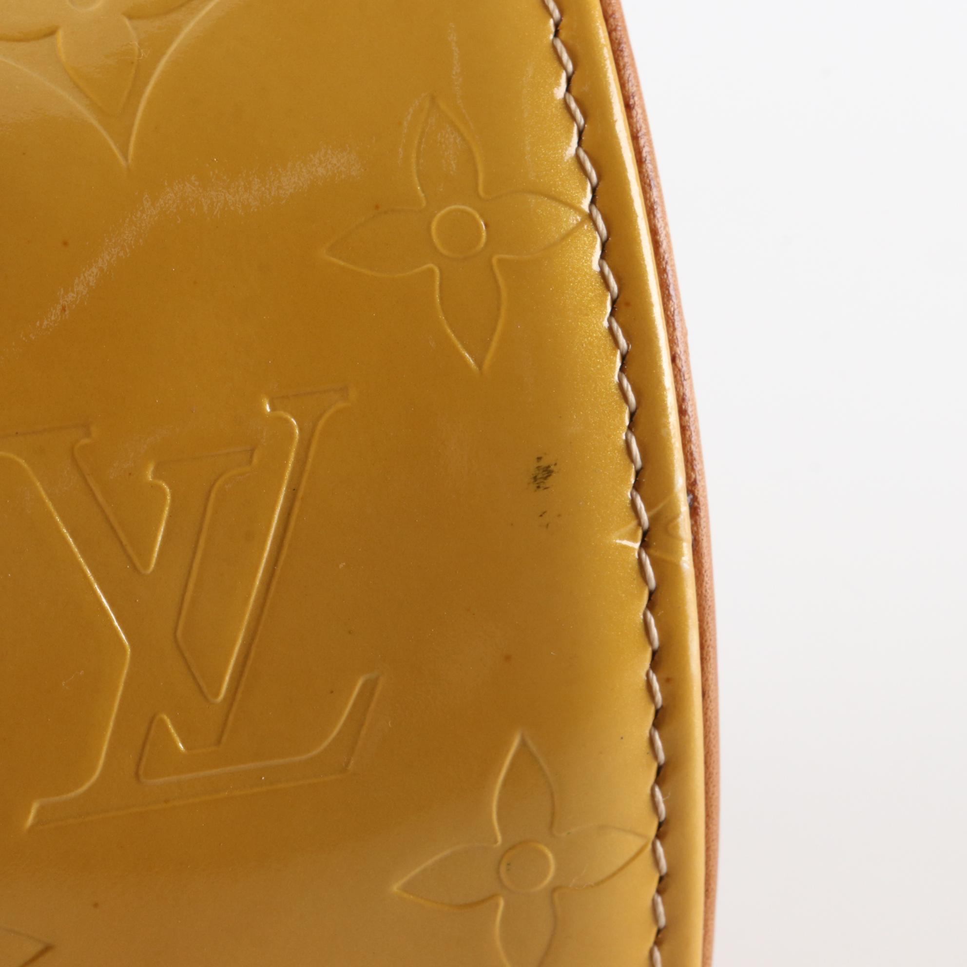 Louis Vuitton Bedford Bag in Monogram Vernis and Vachetta Leather