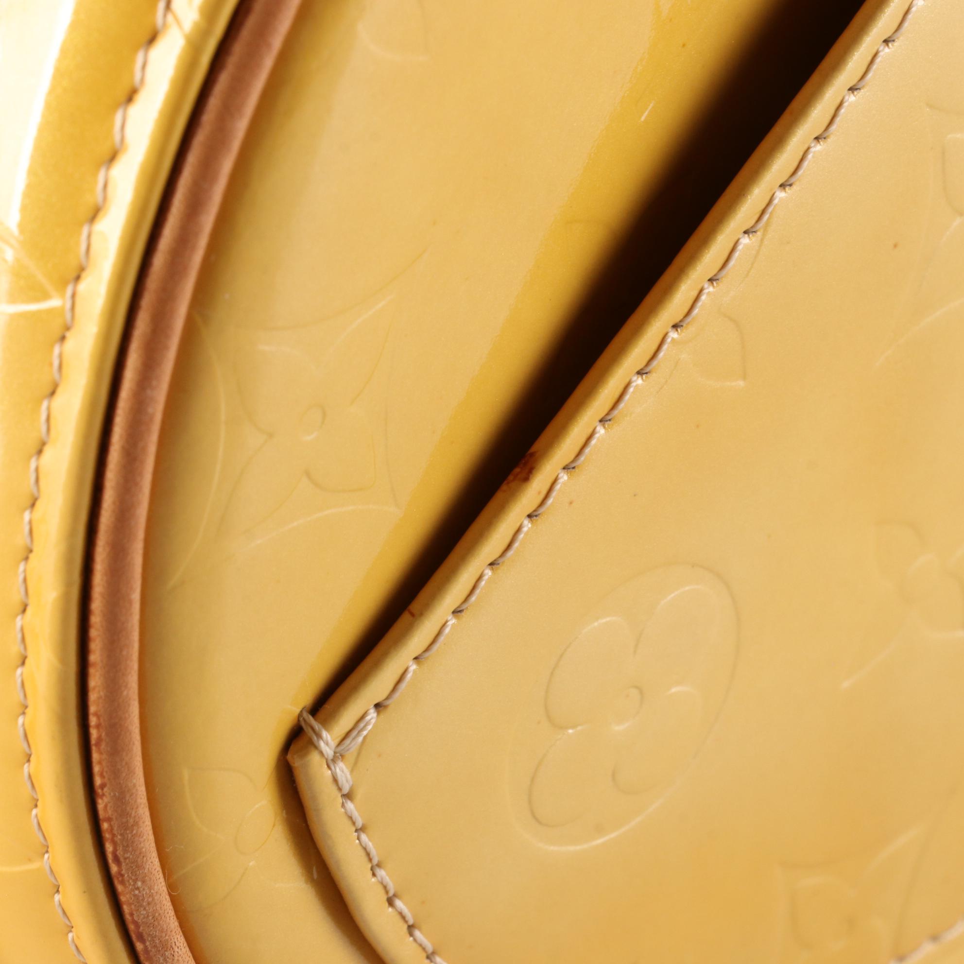 Louis Vuitton Bedford Bag in Monogram Vernis and Vachetta Leather