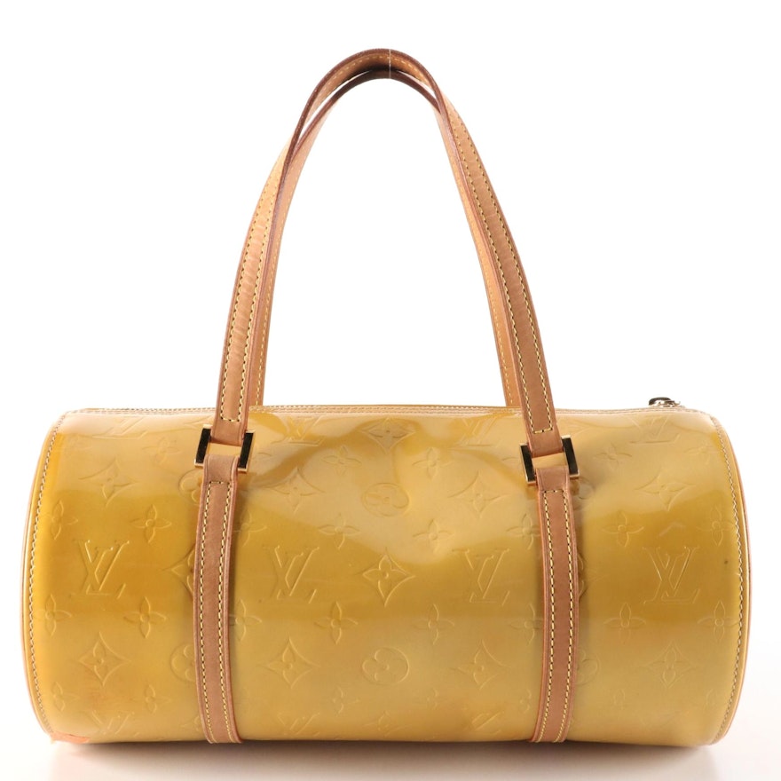 Louis Vuitton Bedford Bag in Monogram Vernis and Vachetta Leather