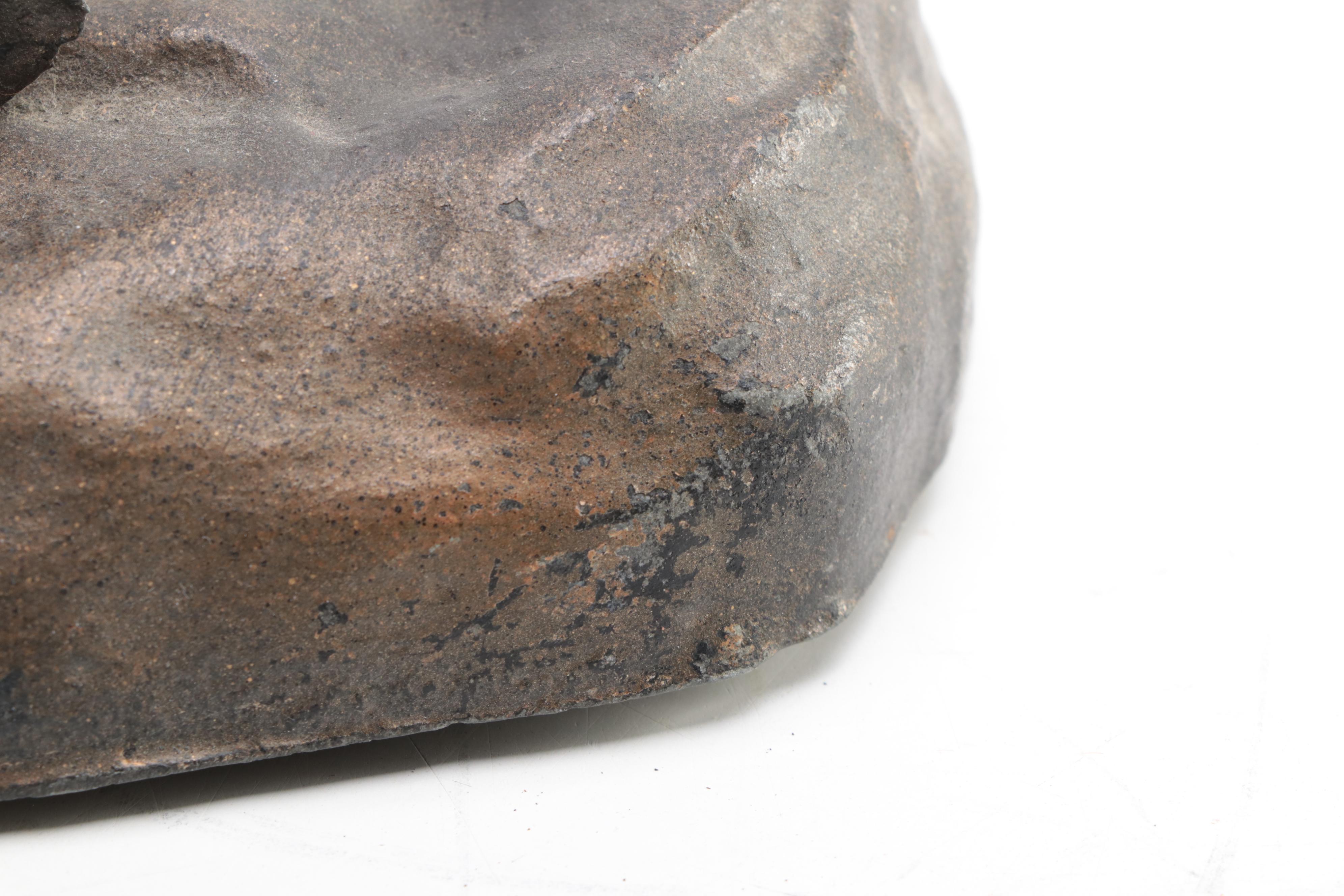 Patinated Spelter Statue of an Archer on Horseback