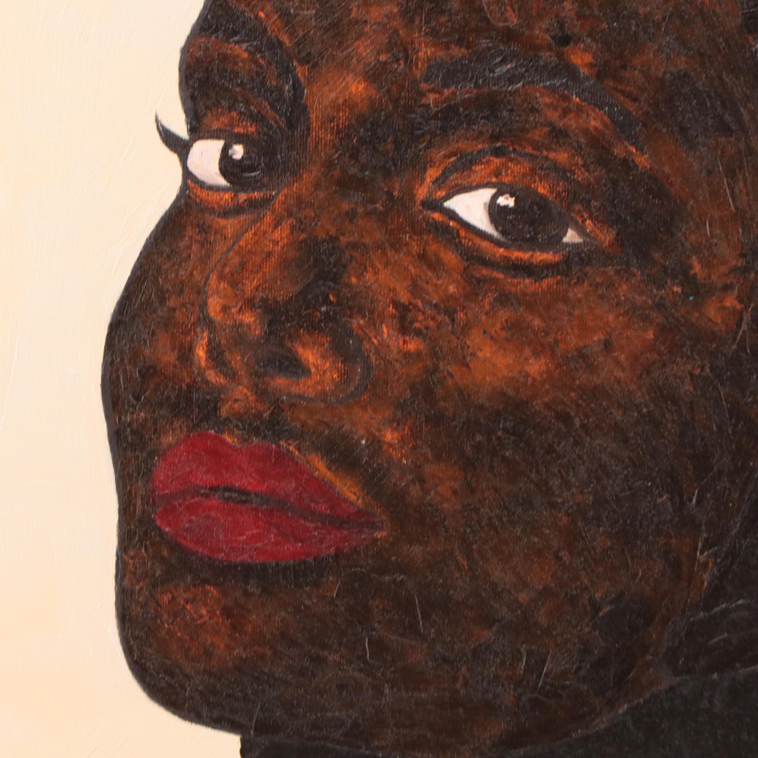 Oluwakemi Omowaire Oil Painting "Phases," 21st Century