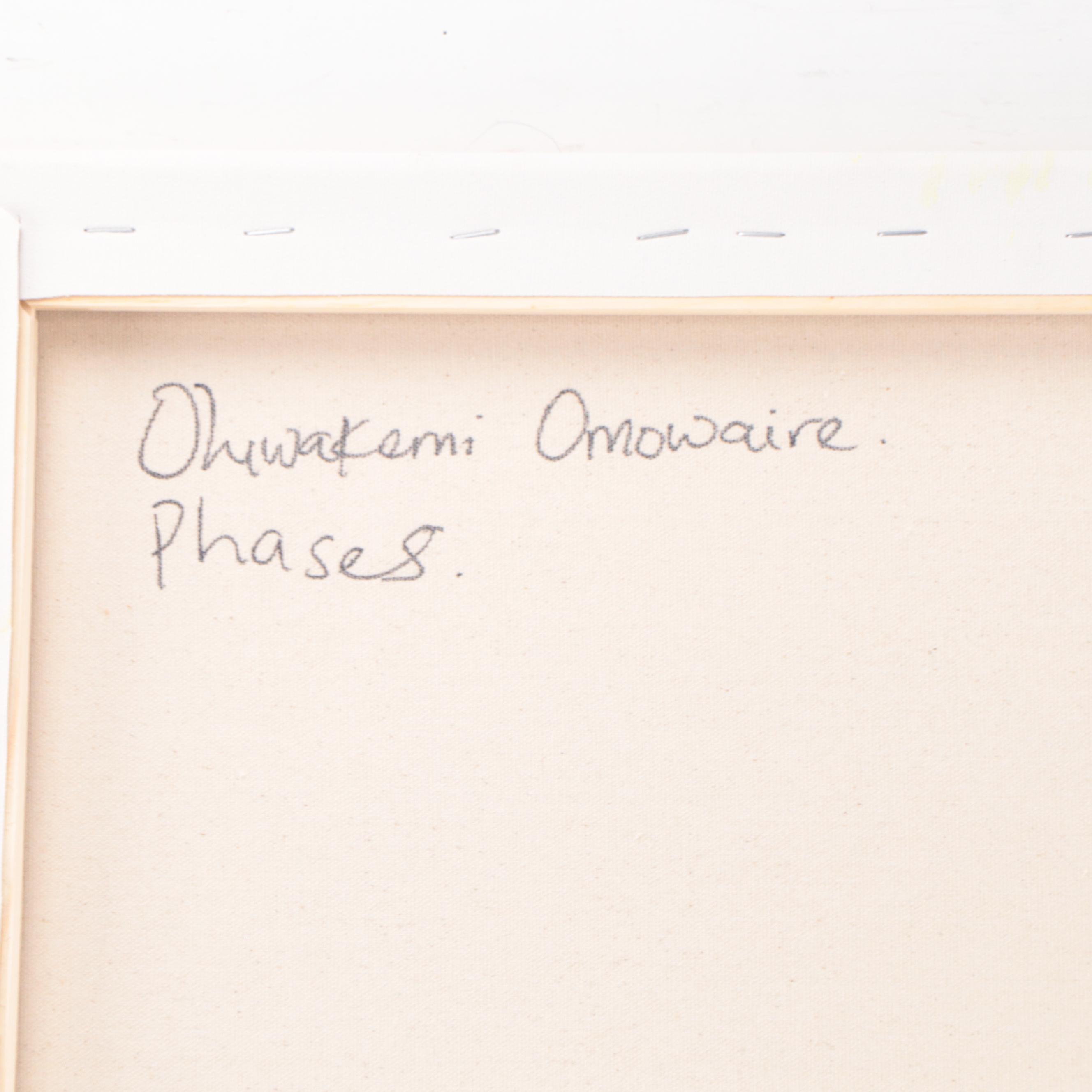 Oluwakemi Omowaire Oil Painting "Phases," 21st Century