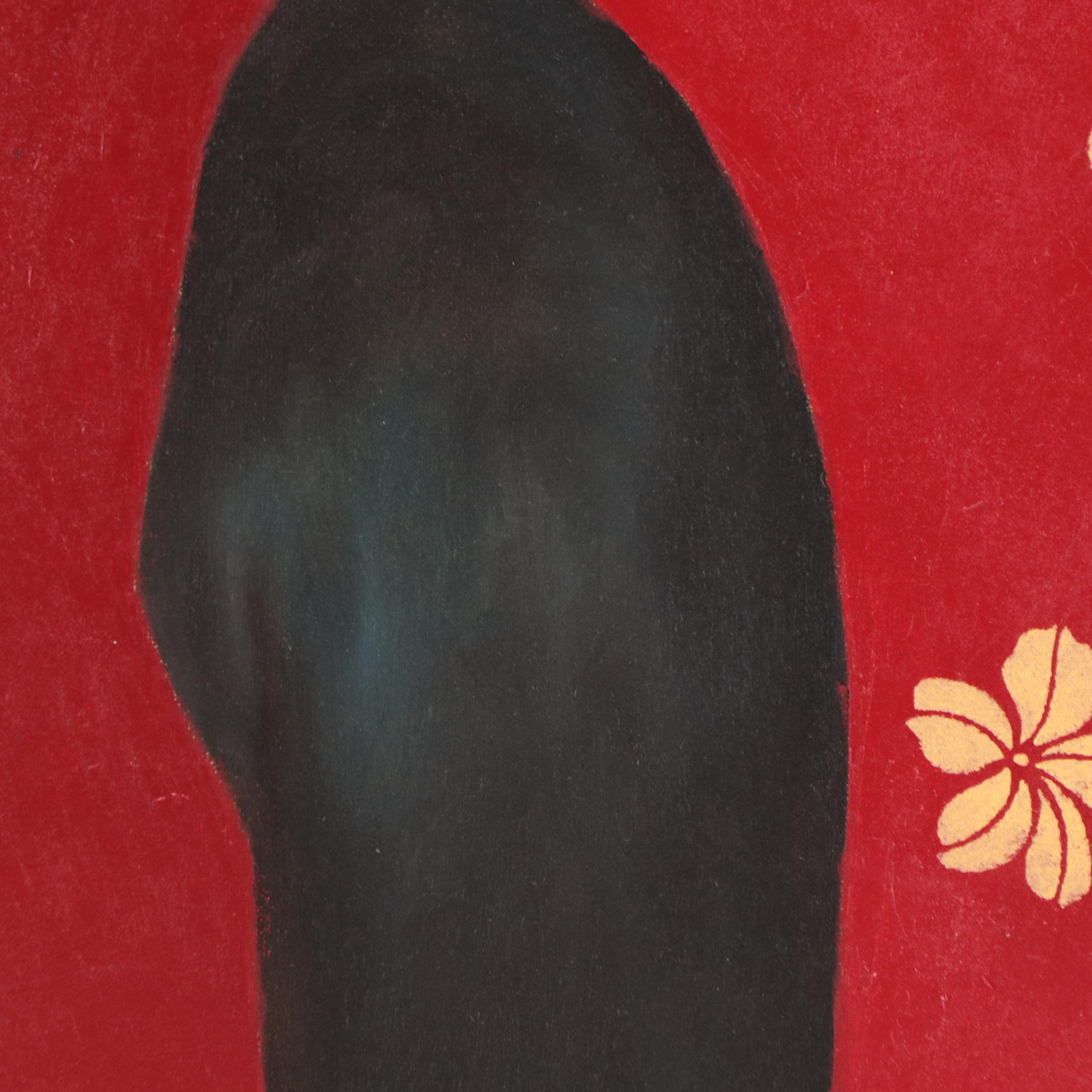 Oluwakemi Omowaire Oil Painting "The Caged Bird Will Sing," 21st Century