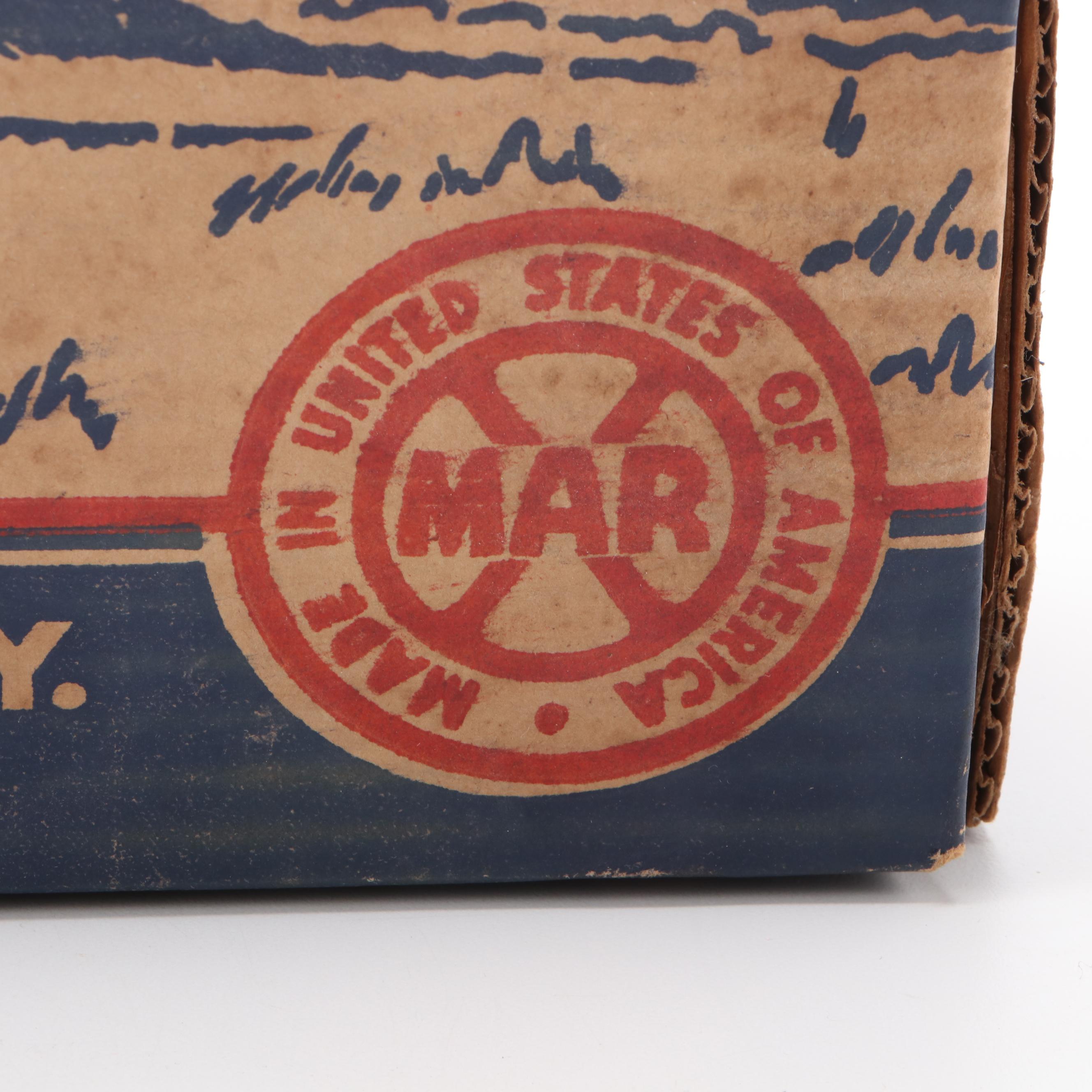 Ideal "Saucy Walker" Dolls with Marx Tin Litho Doll House and Other Furniture