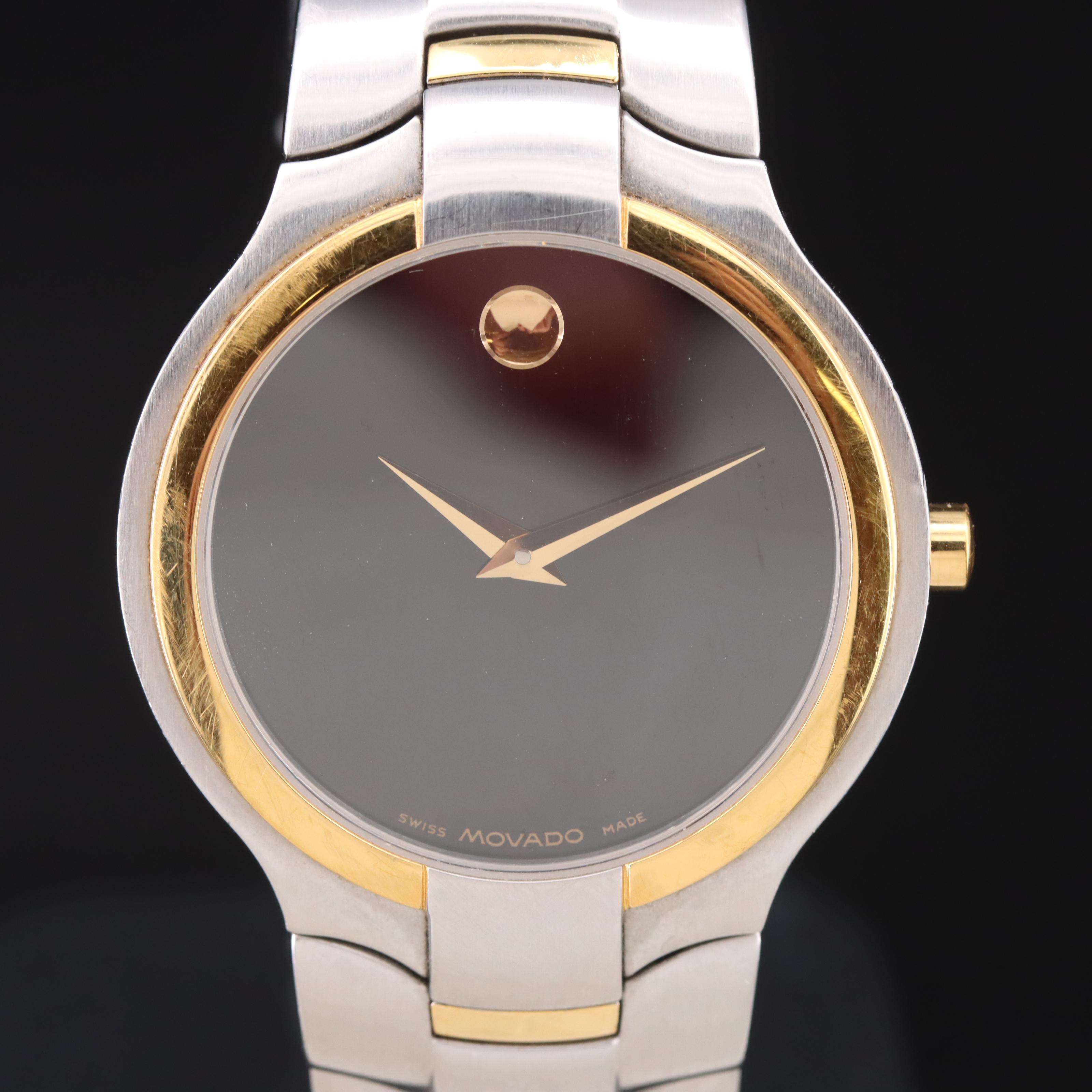 Movado Portico Stainless Steel Watch