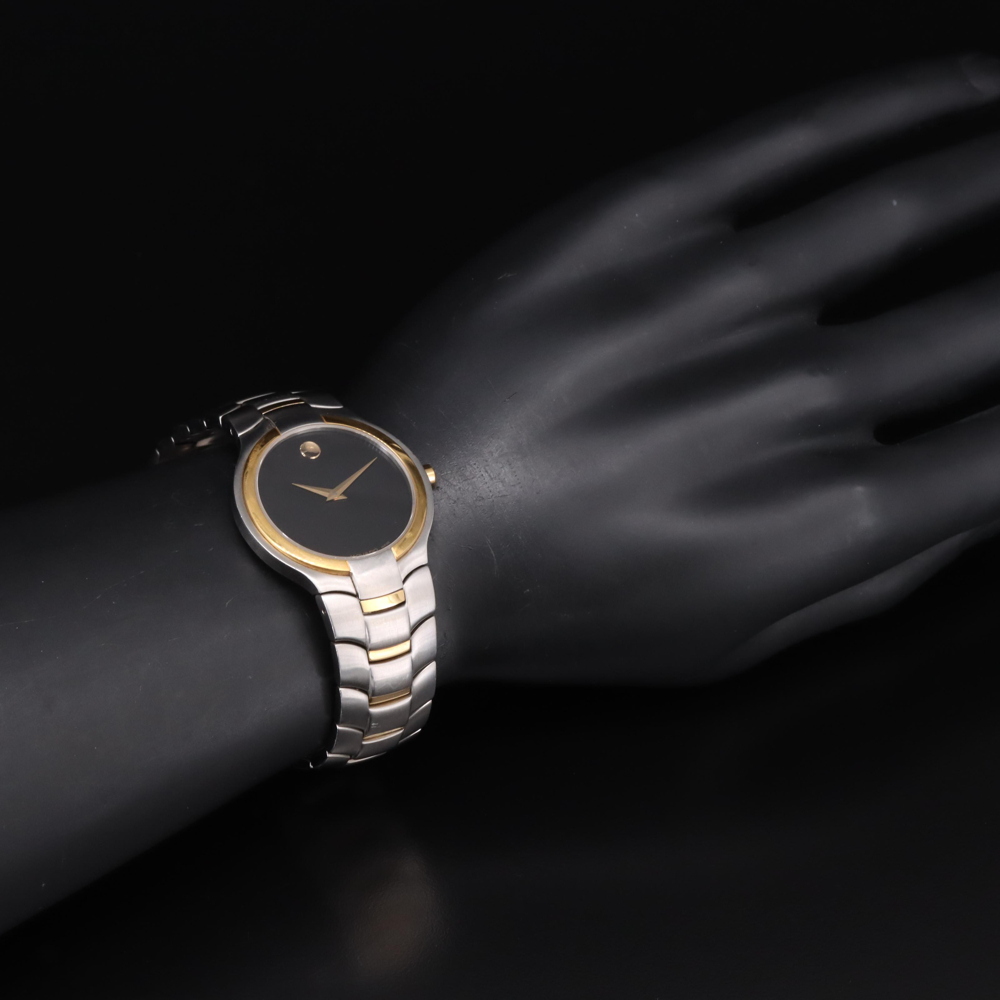 Movado Portico Stainless Steel Watch