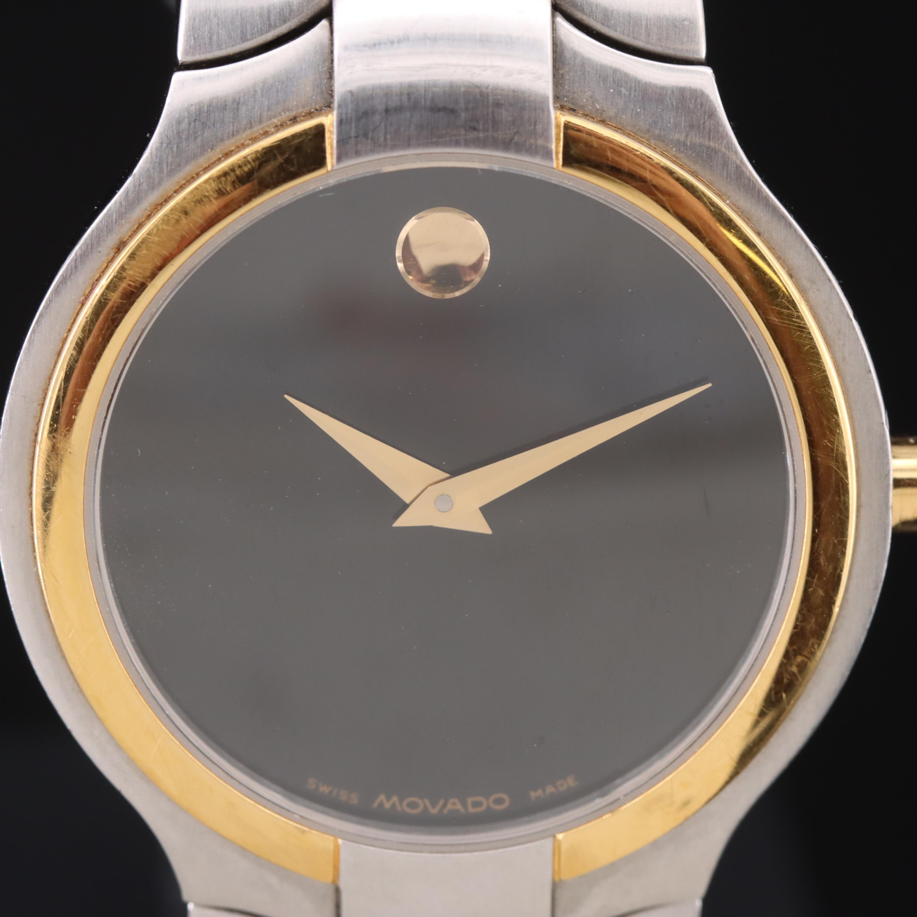 Movado Portico Stainless Steel Watch