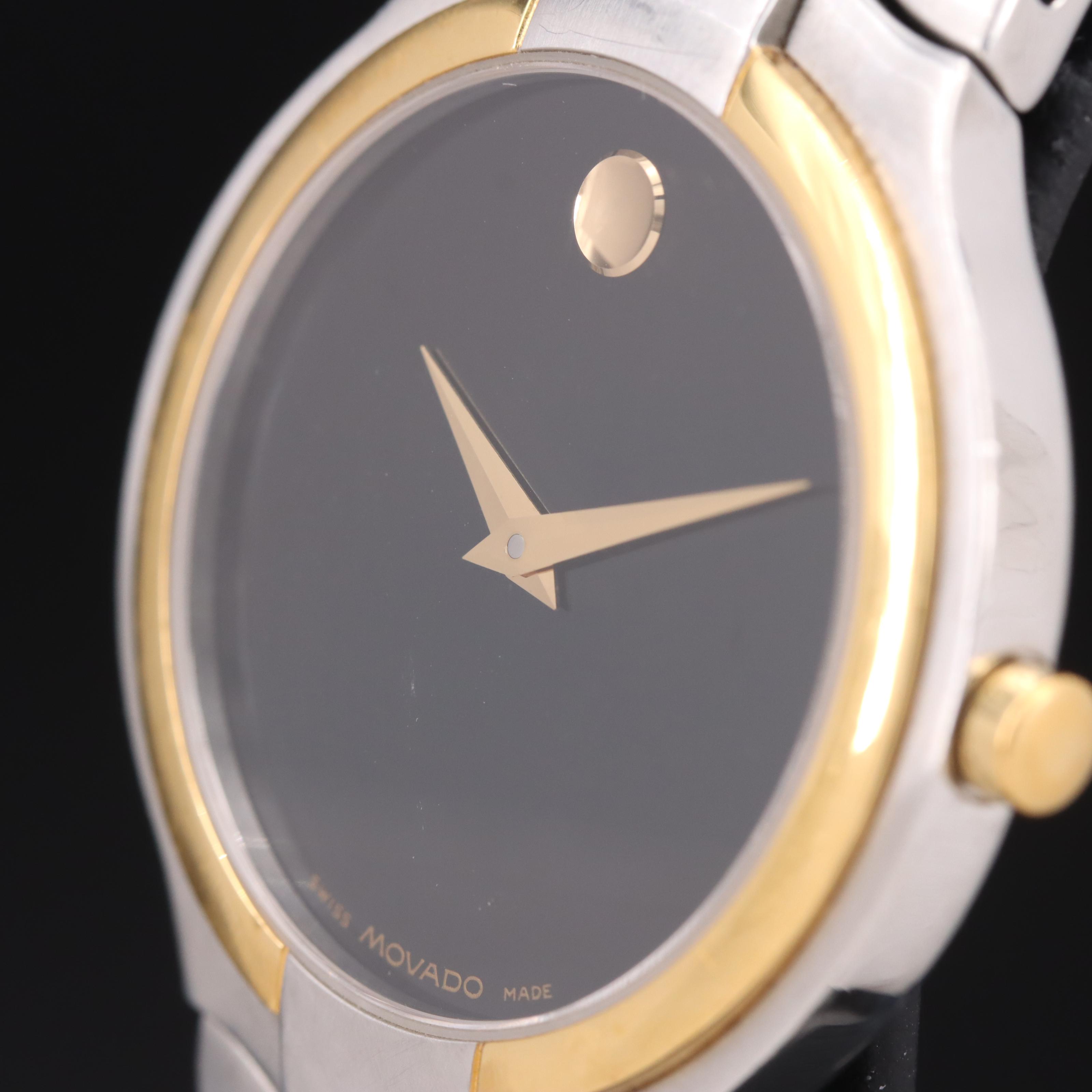 Movado Portico Stainless Steel Watch