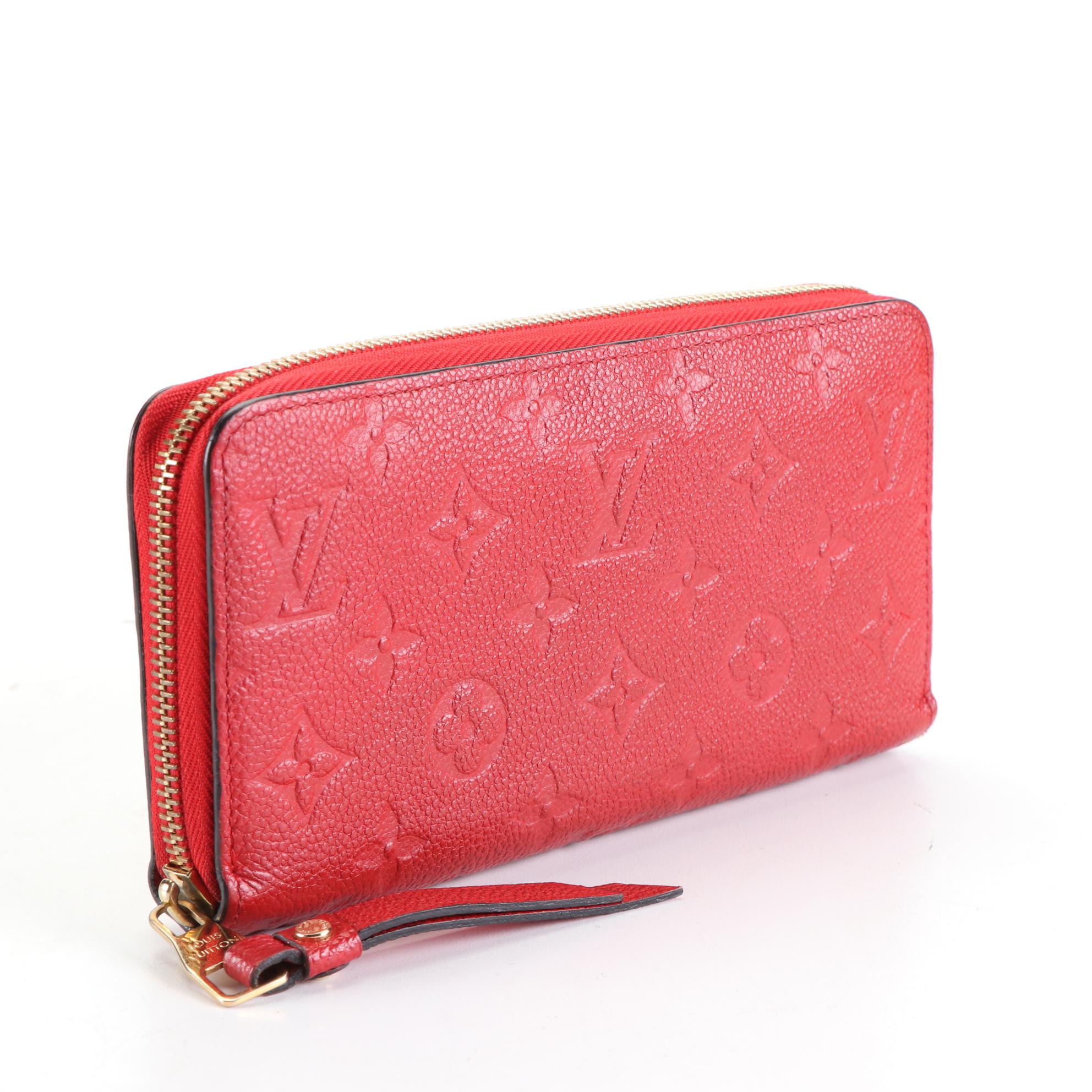 Louis Vuitton Portefeuille Secrete Long in Monogram Empreinte Leather with Box