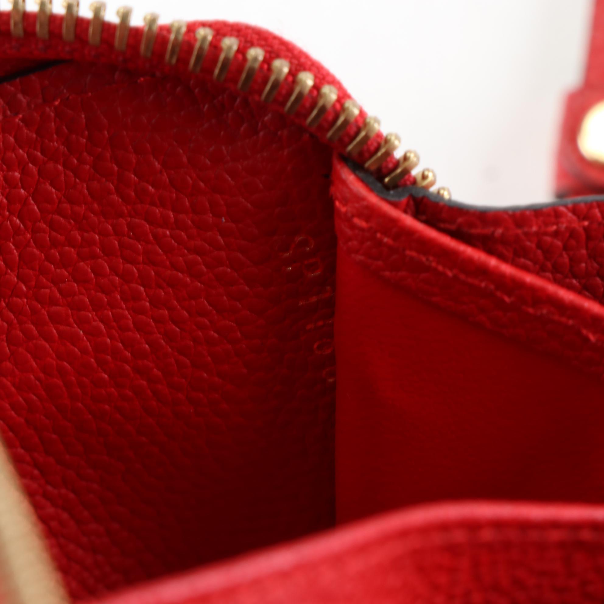 Louis Vuitton Portefeuille Secrete Long in Monogram Empreinte Leather with Box