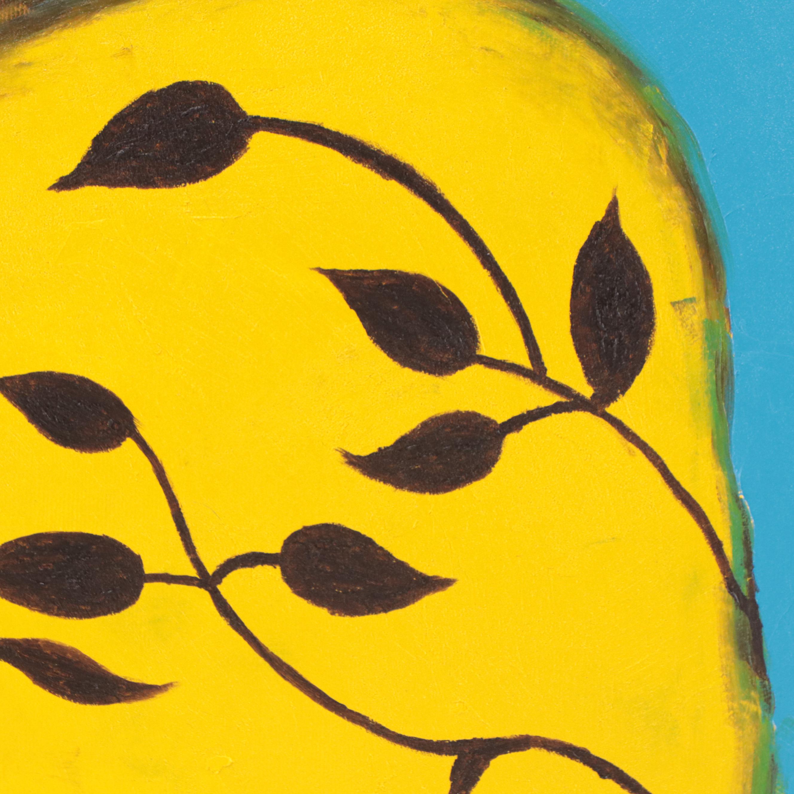 Oluwakemi Omowaire Oil Painting "Some Days," 21st Century