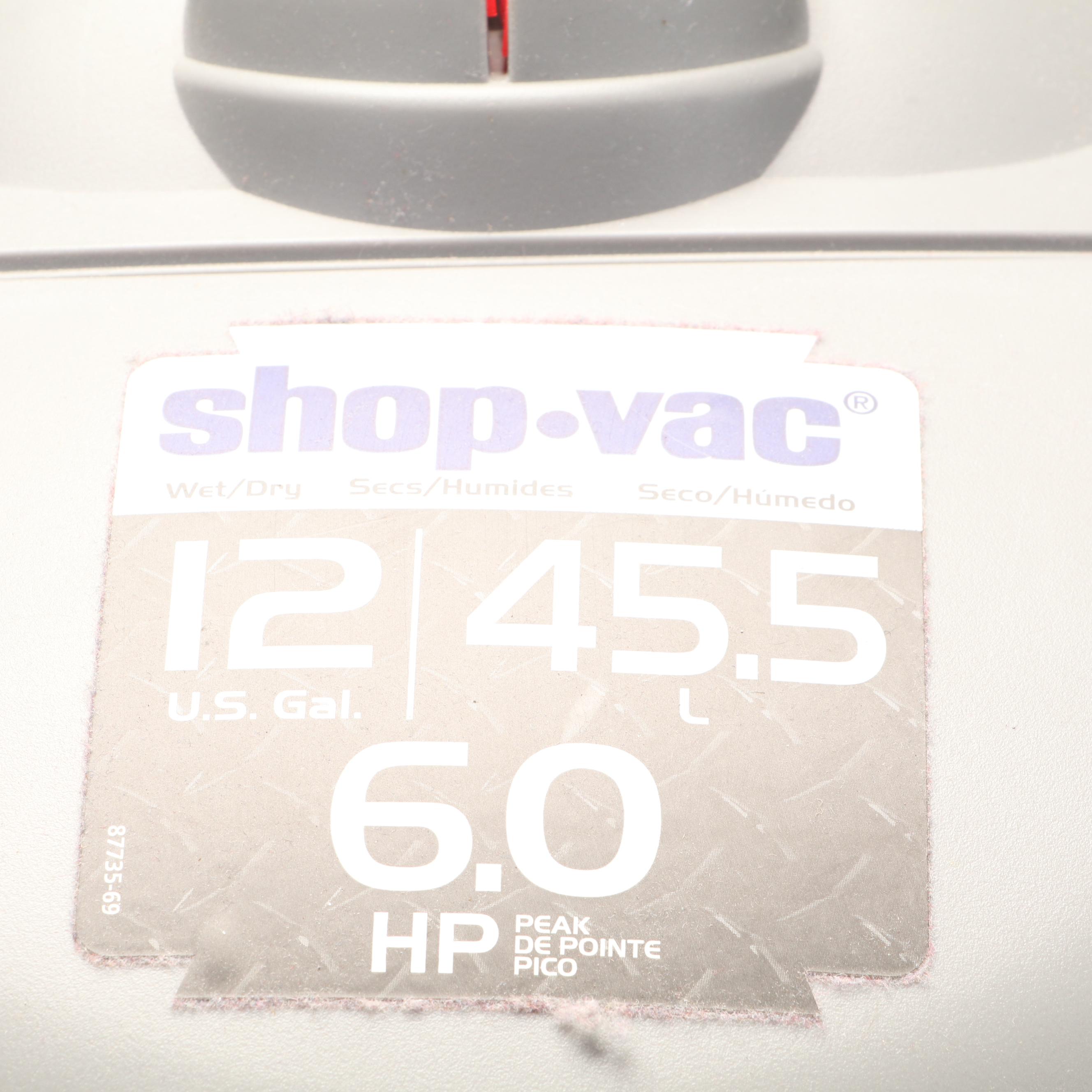 Shop Vac 12 Gallon Canister Vacuum Cleaner