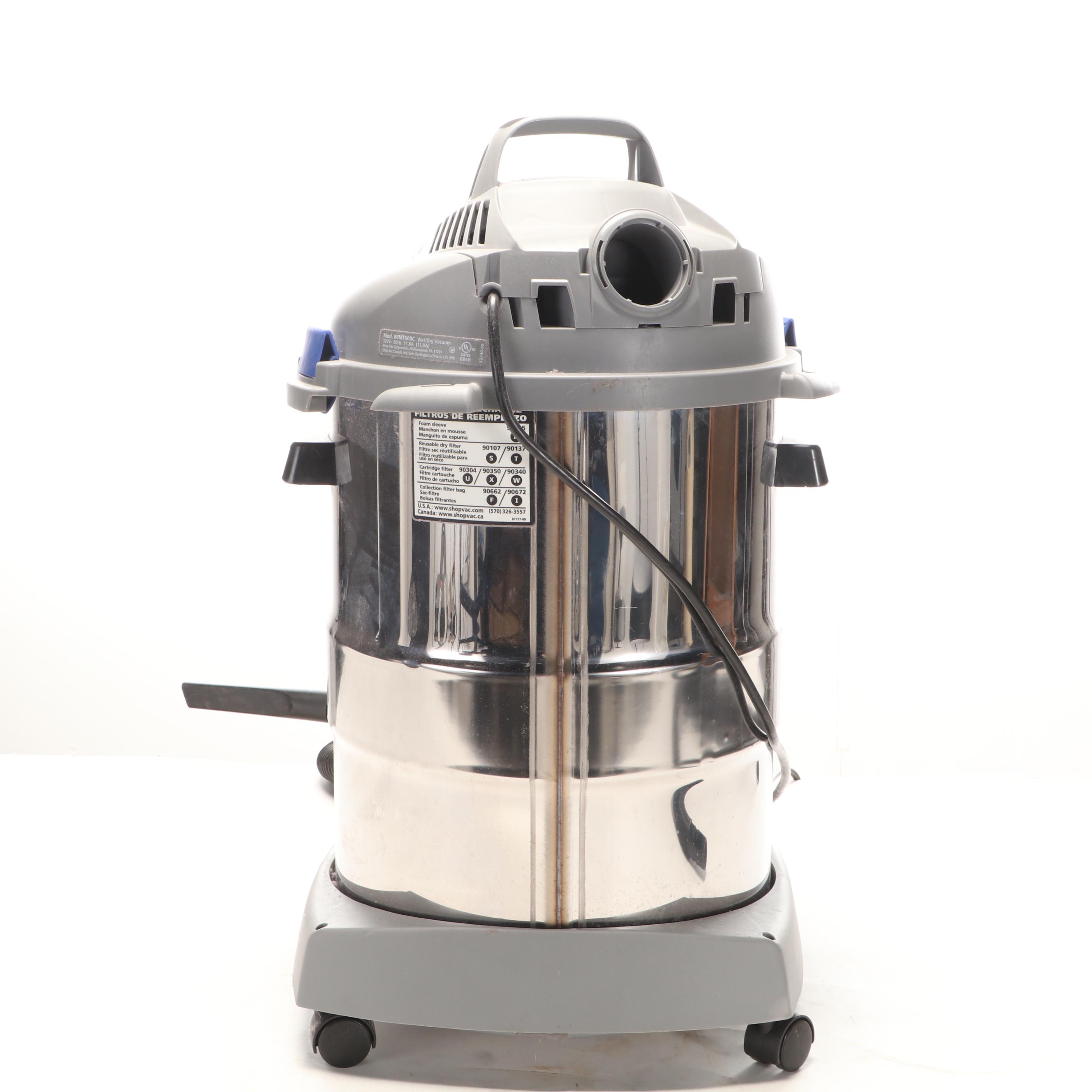 Shop Vac 12 Gallon Canister Vacuum Cleaner