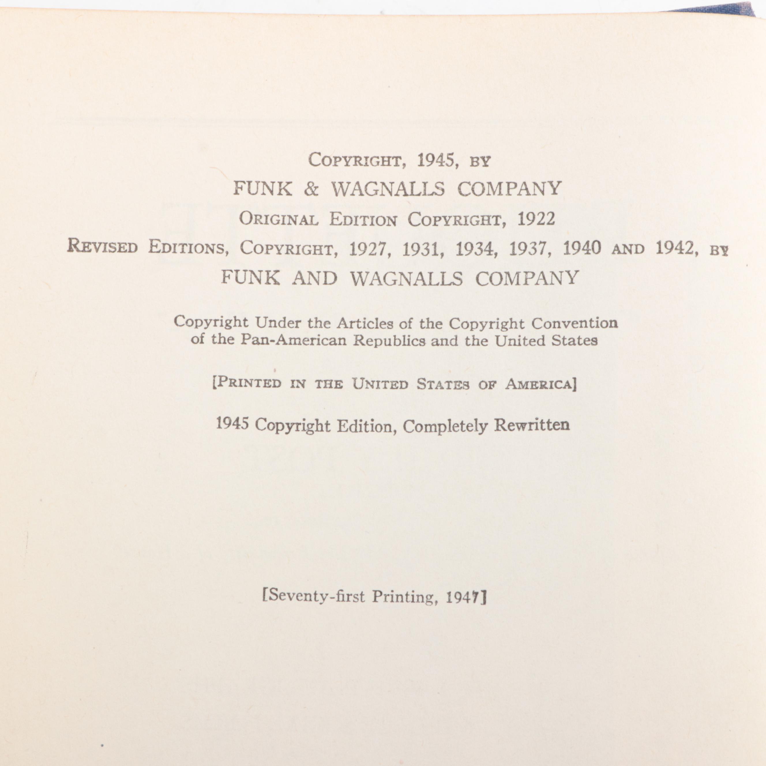 Illustrated "Etiquette: The Blue Book of Social Usage" by Emily Post, 1947