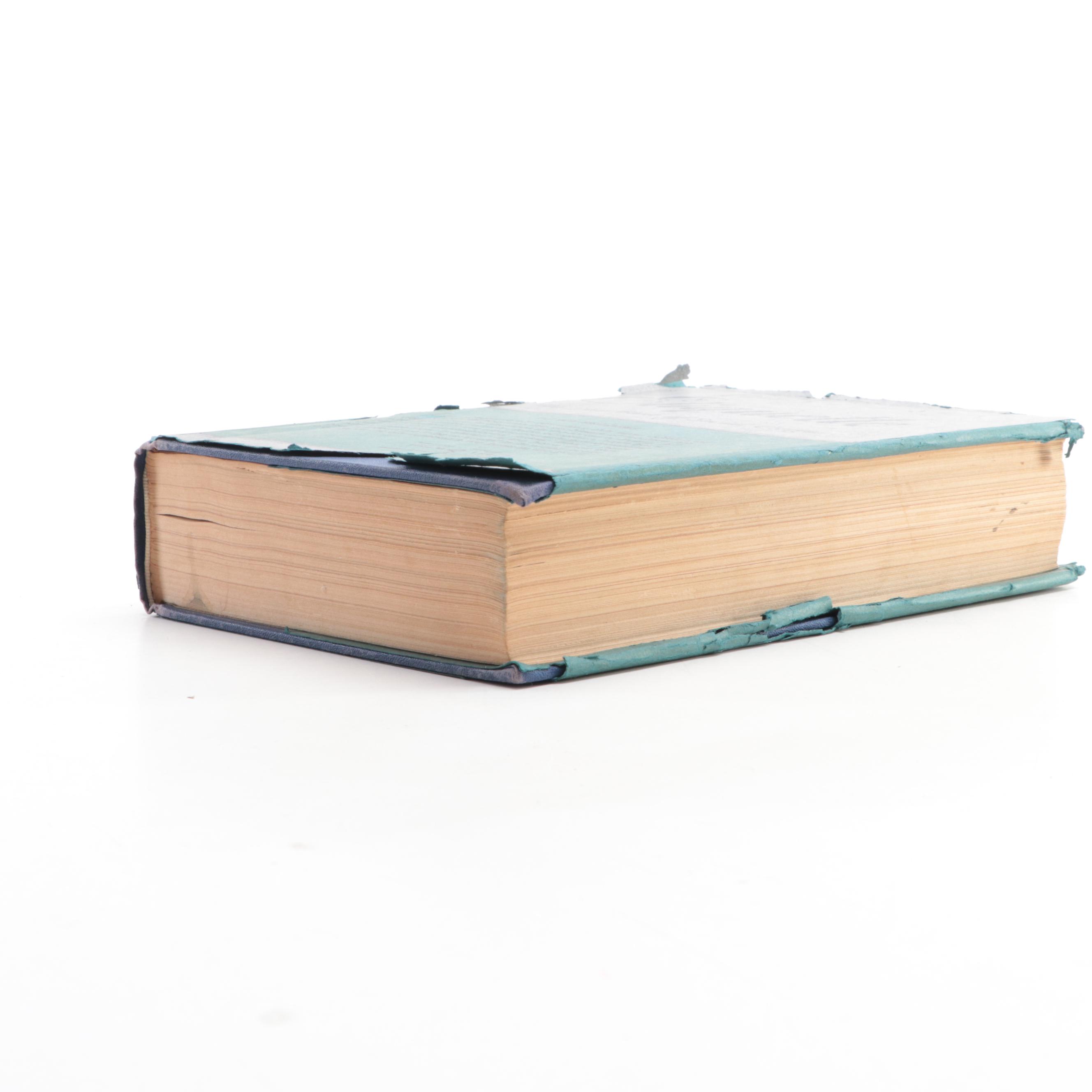 Illustrated "Etiquette: The Blue Book of Social Usage" by Emily Post, 1947