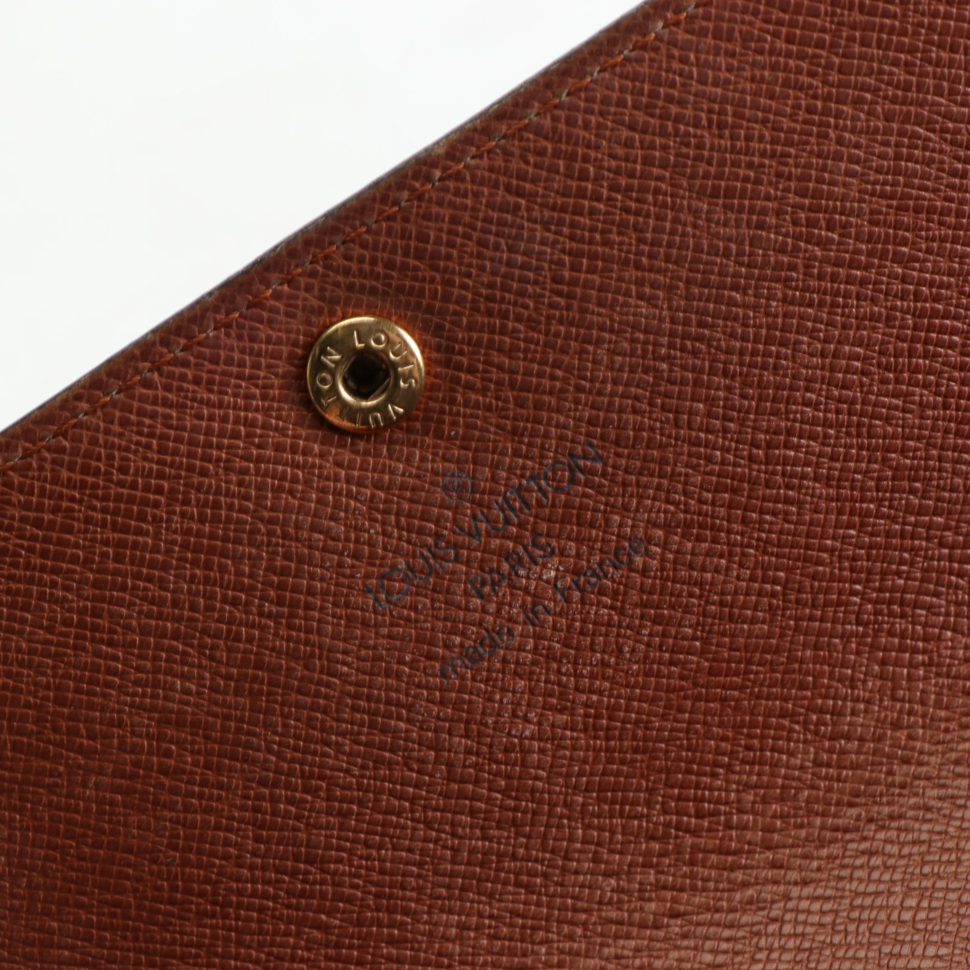Louis Vuitton Pochette Porte-Monnaie Crédit in Monogram Canvas