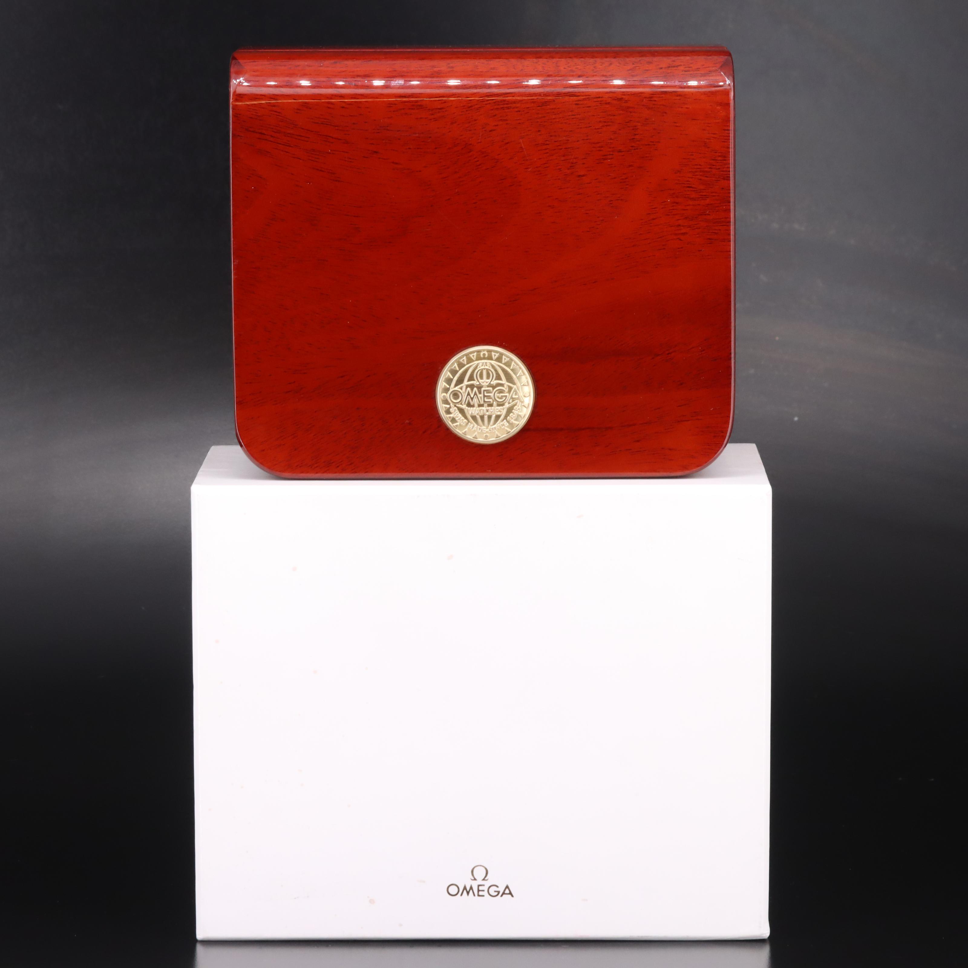 18K 2006 Omega Deville GMT Watch