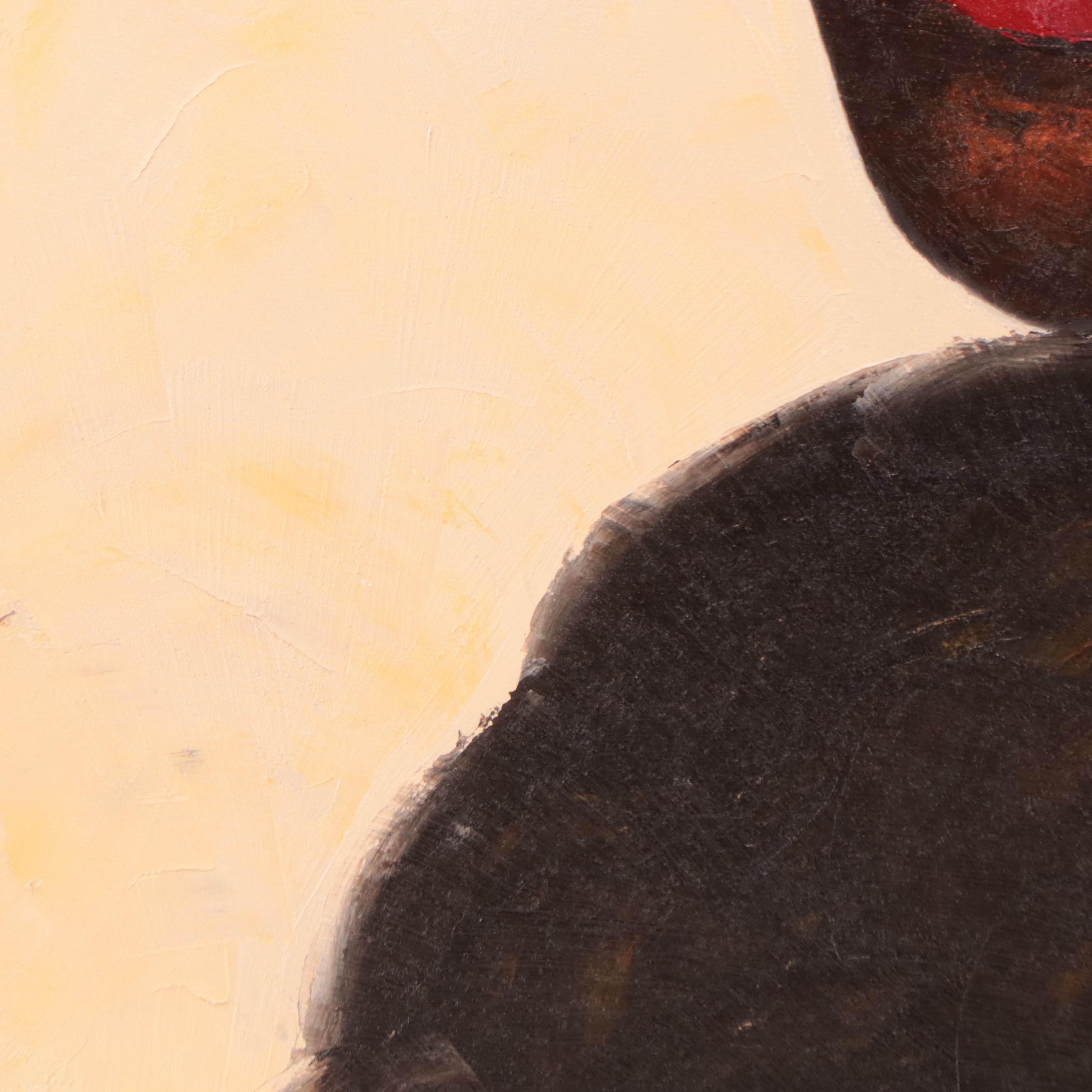 Oluwakemi Omowaire Oil Painting "Olori," 2023