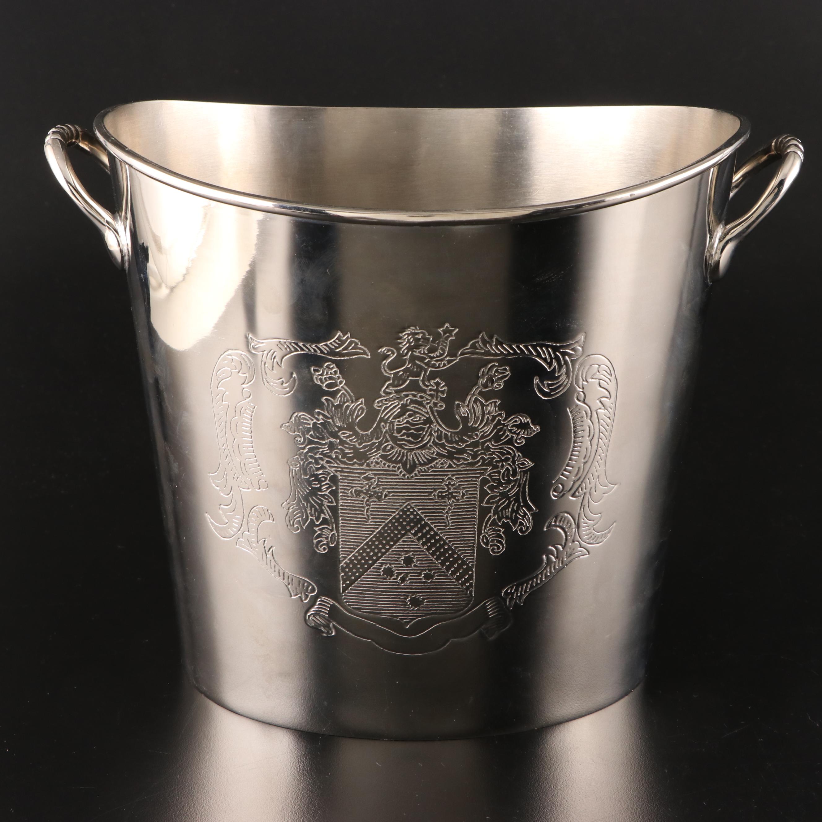 Wedgwood Stainless Steel Napkin Rings with Other Metal Serveware