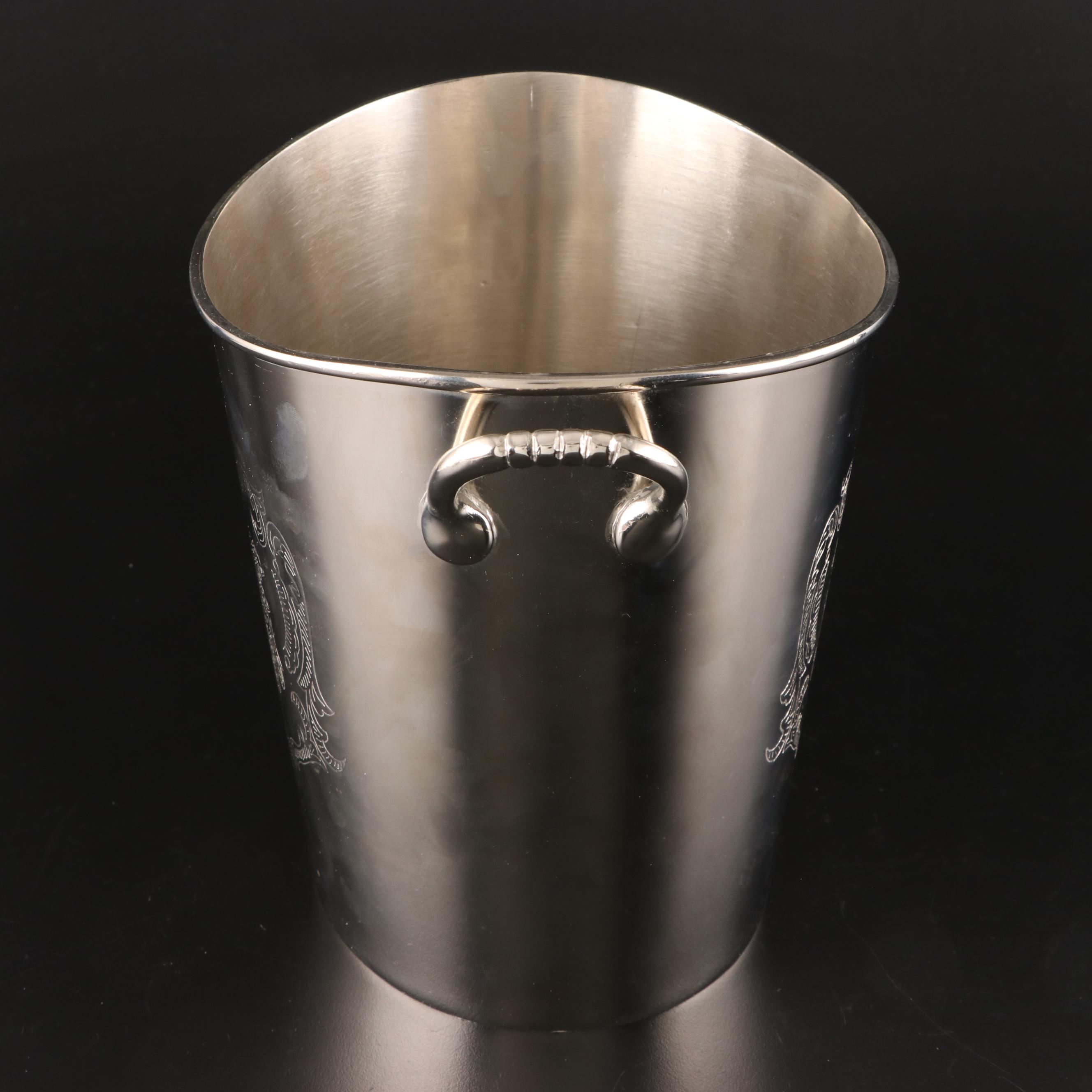 Wedgwood Stainless Steel Napkin Rings with Other Metal Serveware