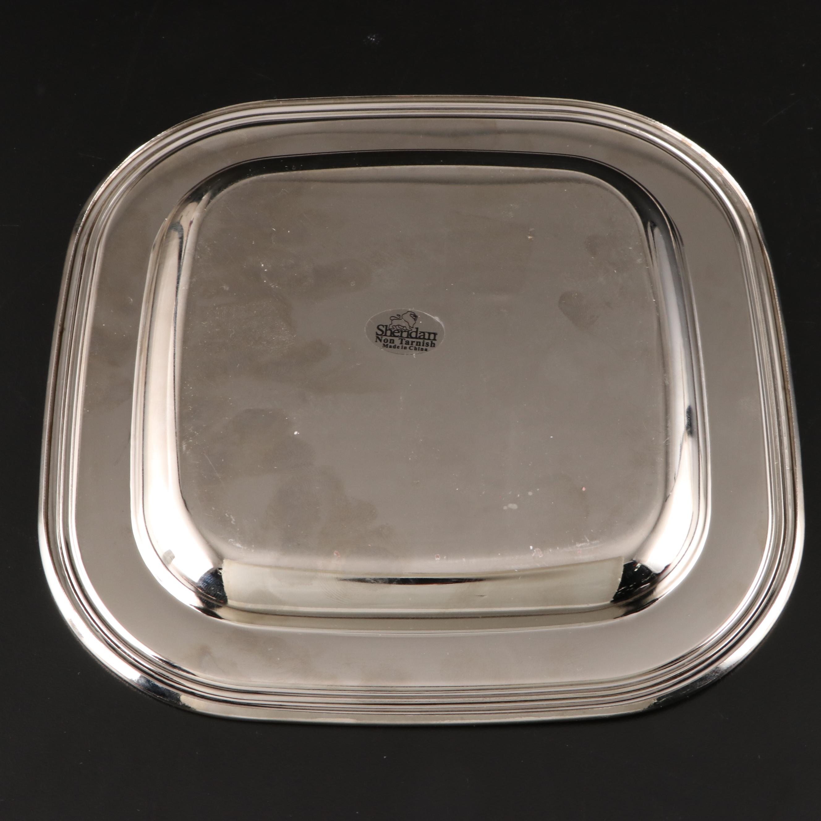 Wedgwood Stainless Steel Napkin Rings with Other Metal Serveware