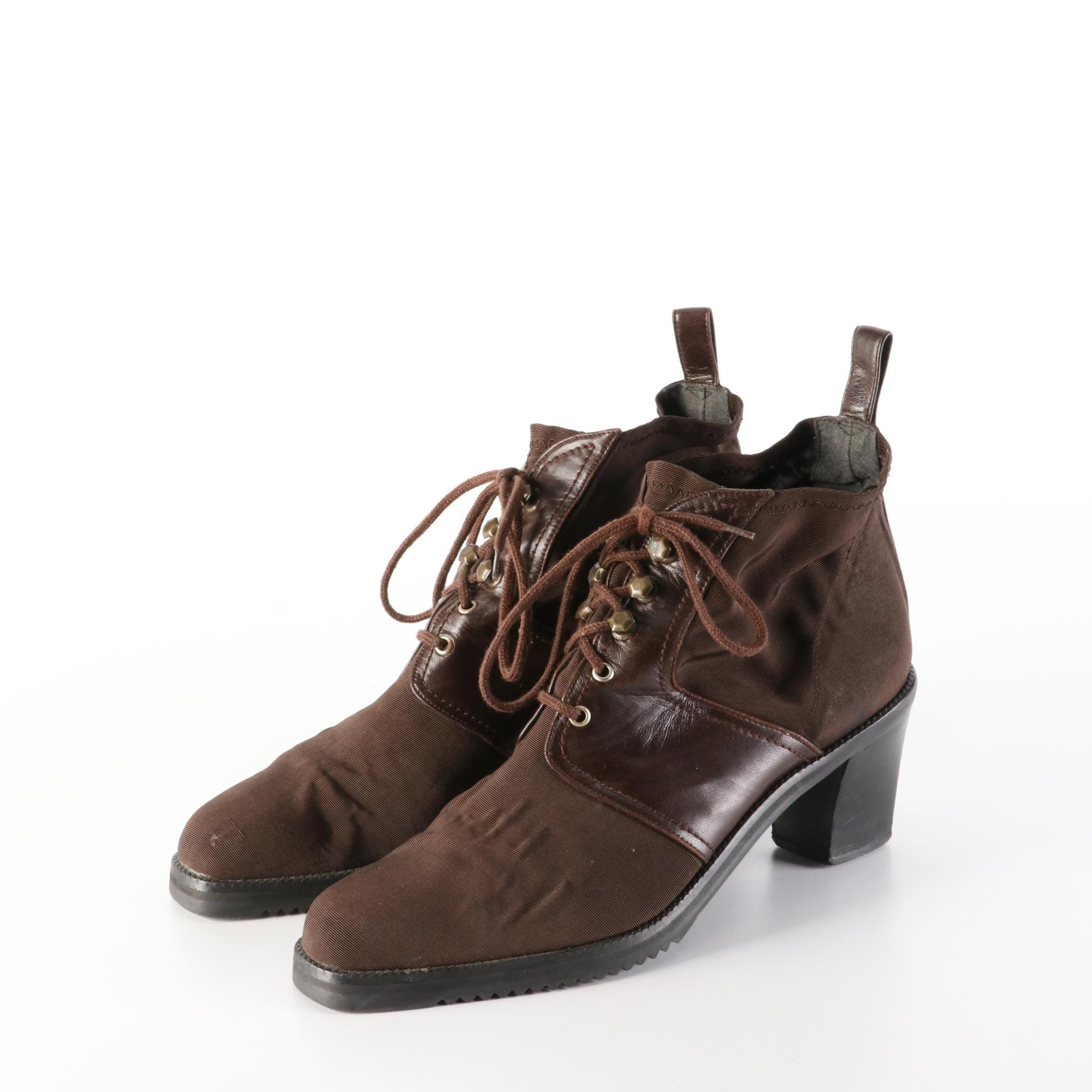 Stuart Weitzman Victorian Style Ankle Boots with Ann Taylor and Rampage Flats