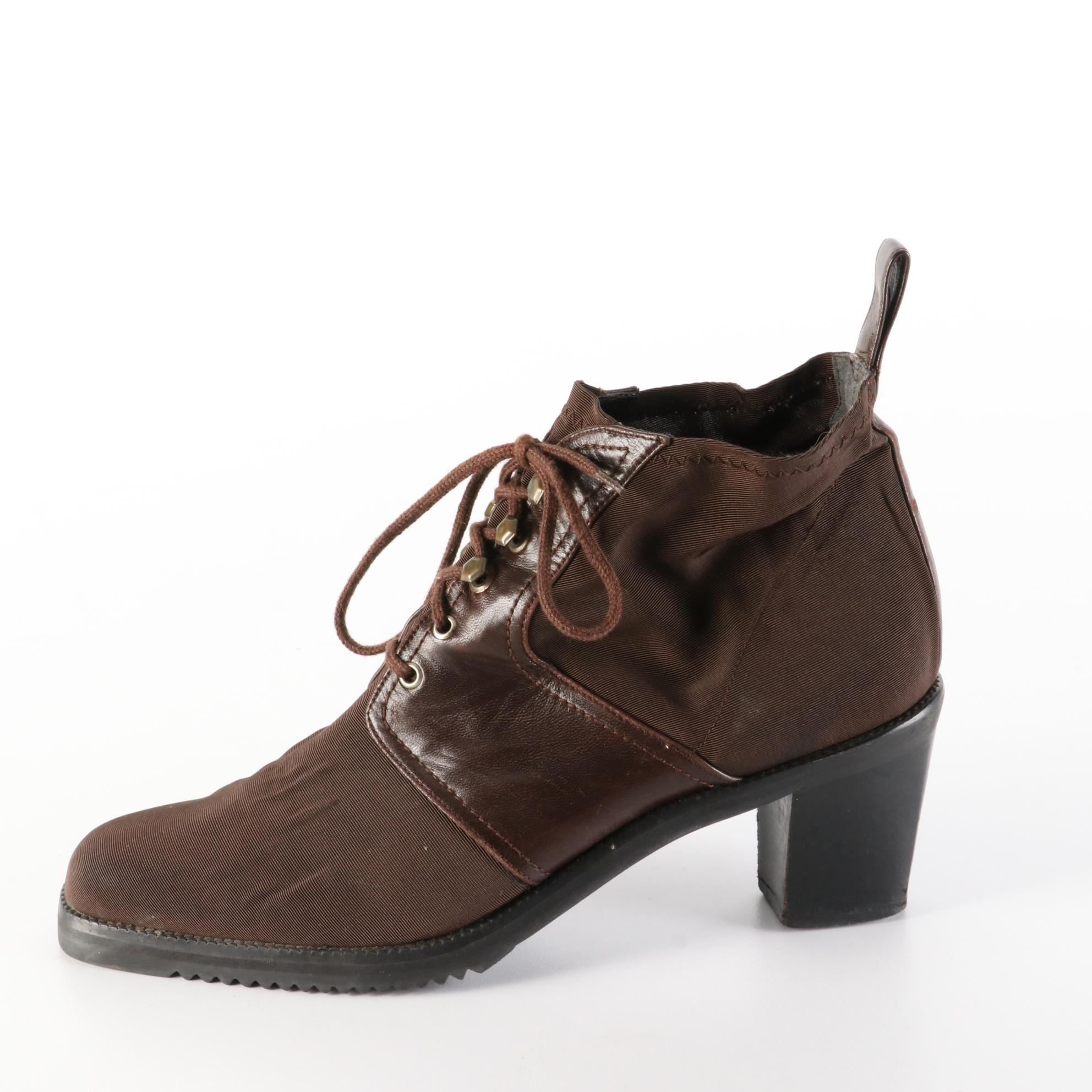 Stuart Weitzman Victorian Style Ankle Boots with Ann Taylor and Rampage Flats