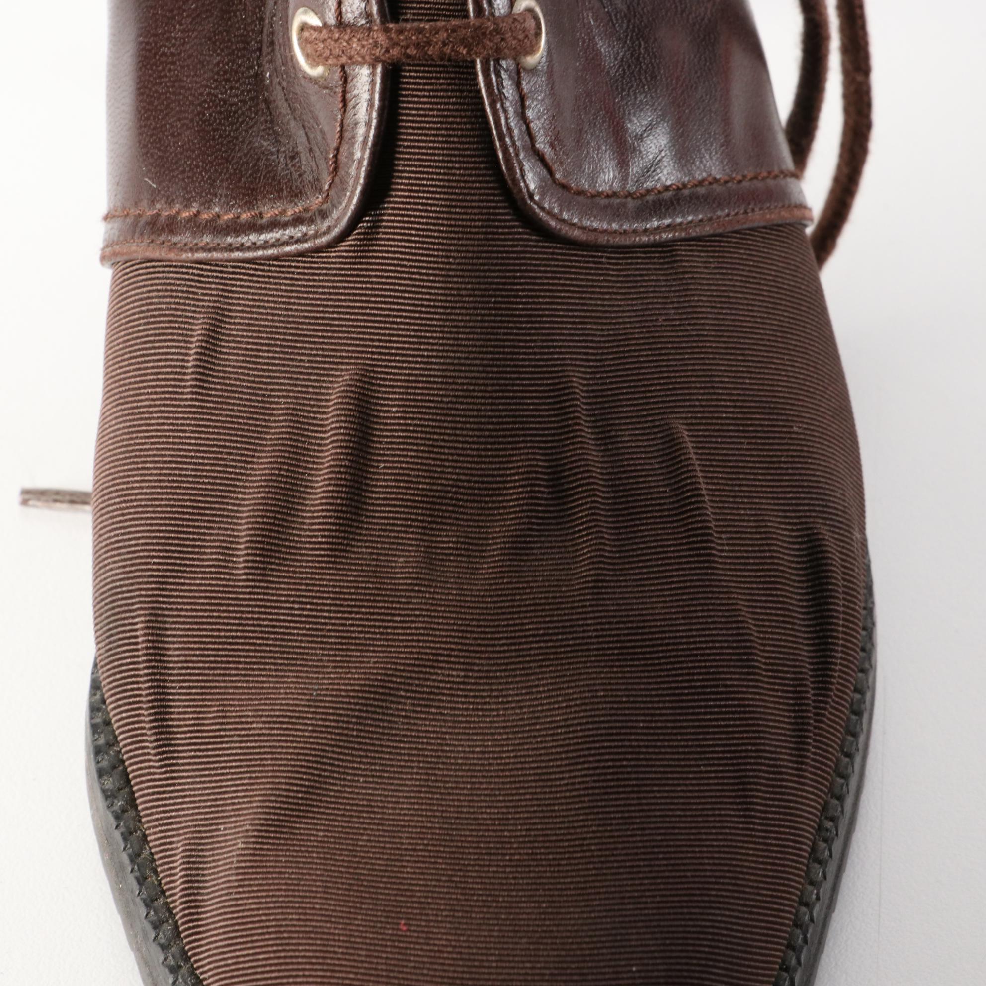 Stuart Weitzman Victorian Style Ankle Boots with Ann Taylor and Rampage Flats