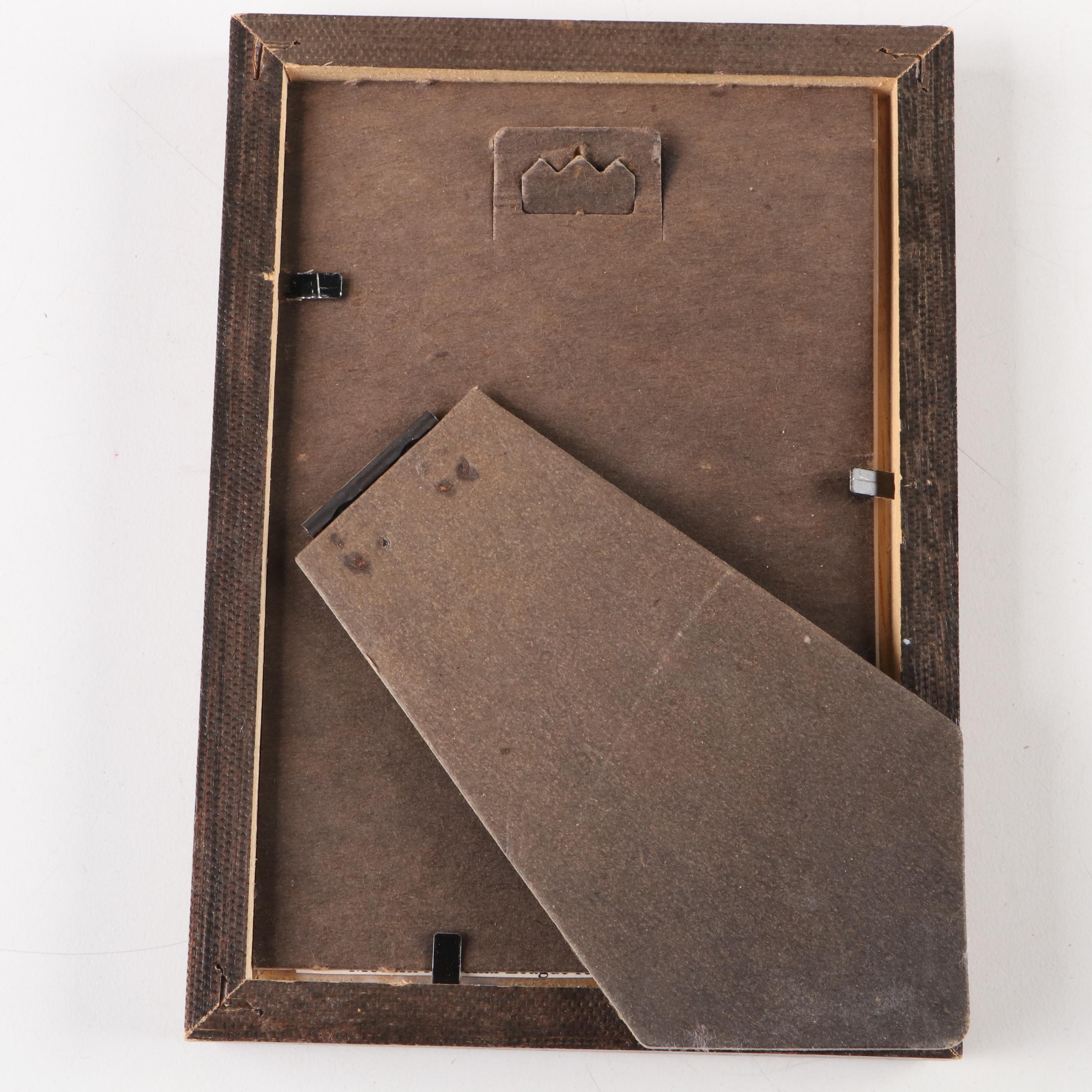 Pete Rose Cinccinnati Reds Signed Framed Giclée with Baseball Cards