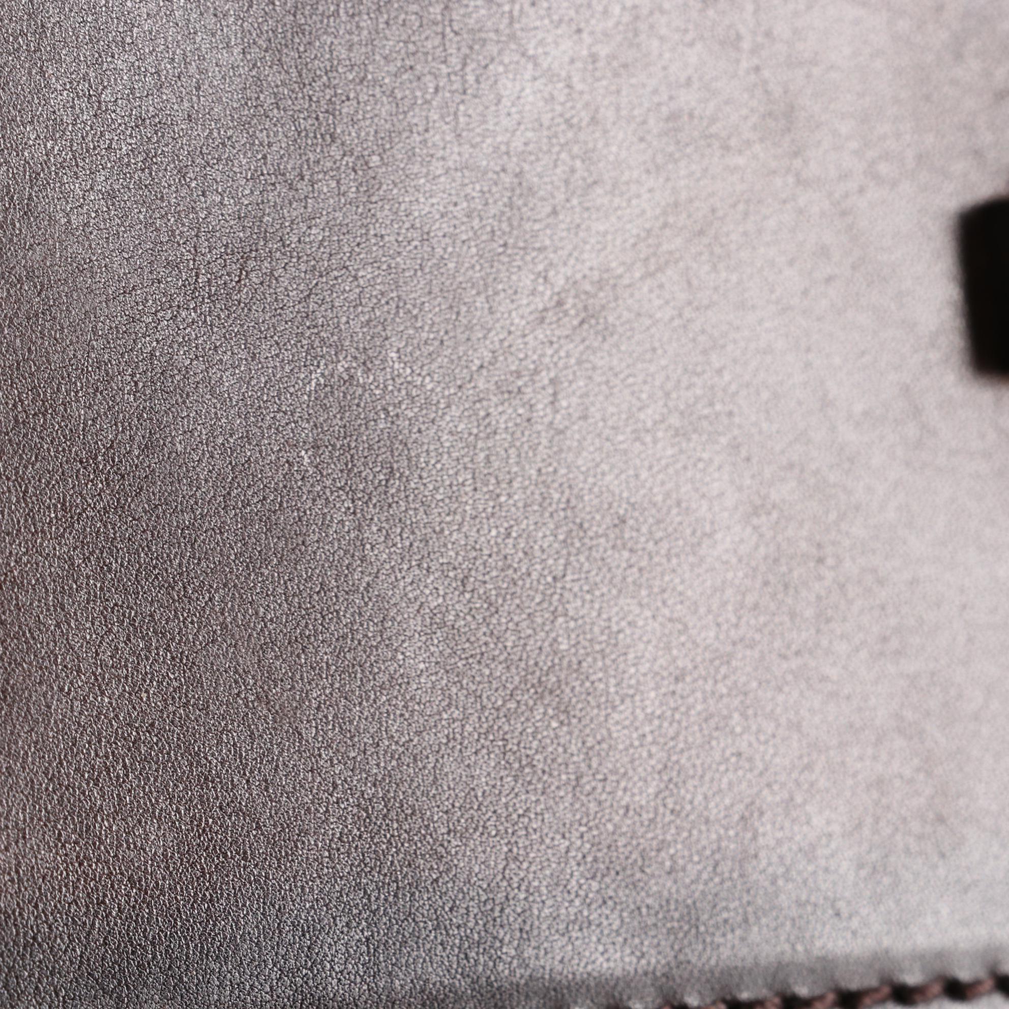 Gucci Tote Bag in Supreme Canvas and Brown Leather