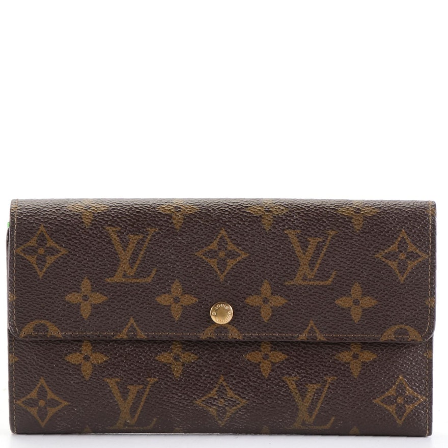 Louis Vuitton Pochette Porte-Monnaie Crédit in Monogram Canvas