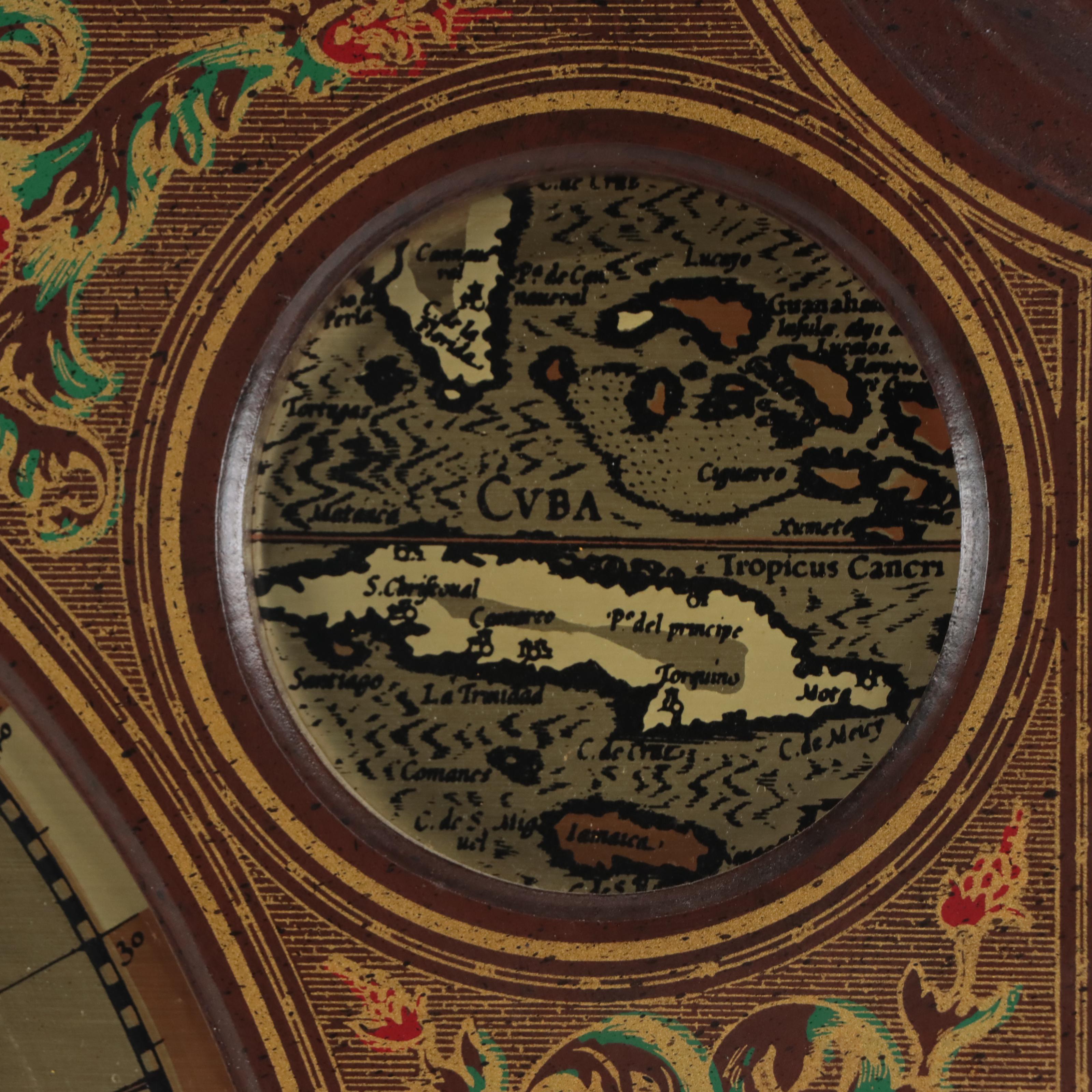 Masketeers Reproduction Western Hemisphere Map "America Sive India Nova"