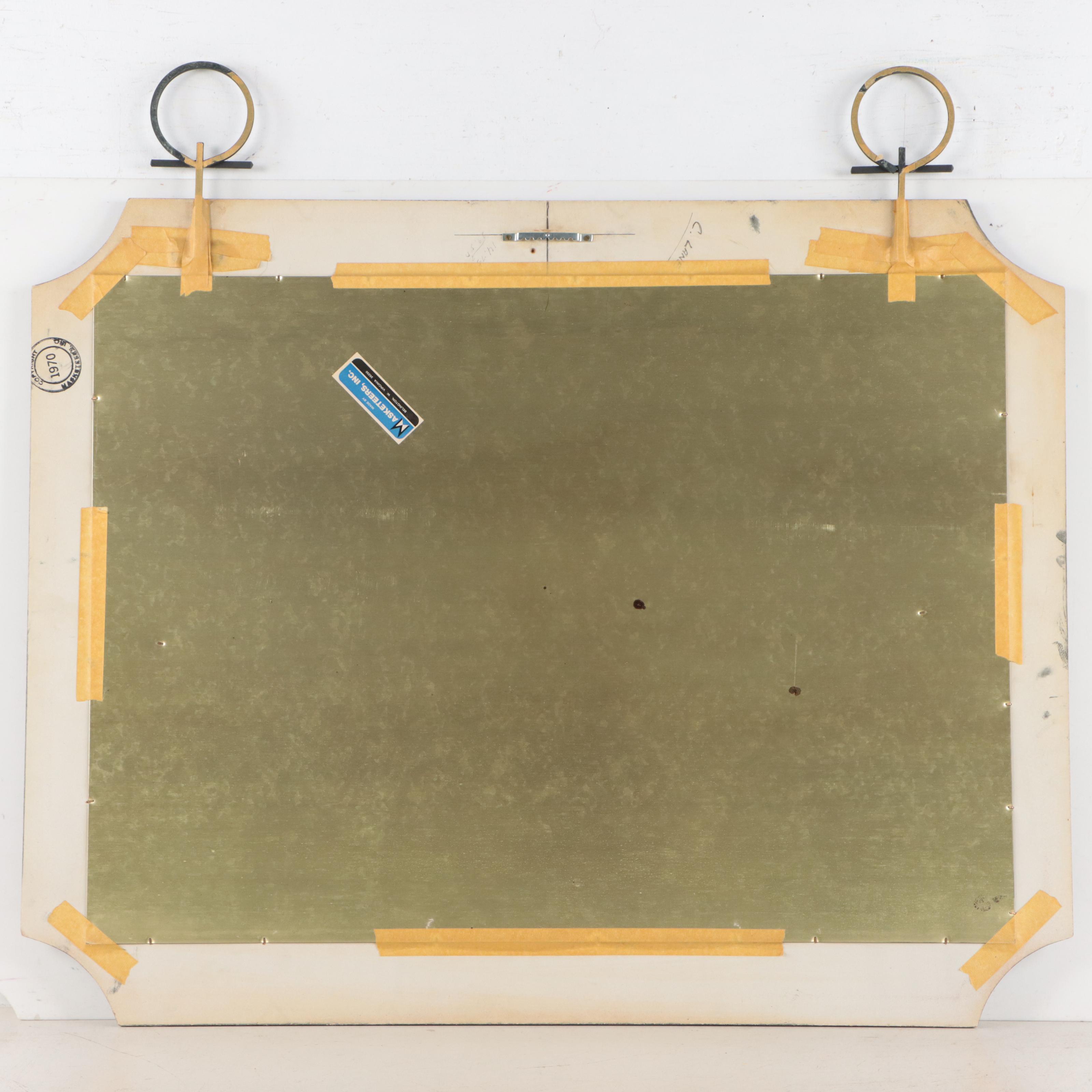 Masketeers Reproduction Western Hemisphere Map "America Sive India Nova"