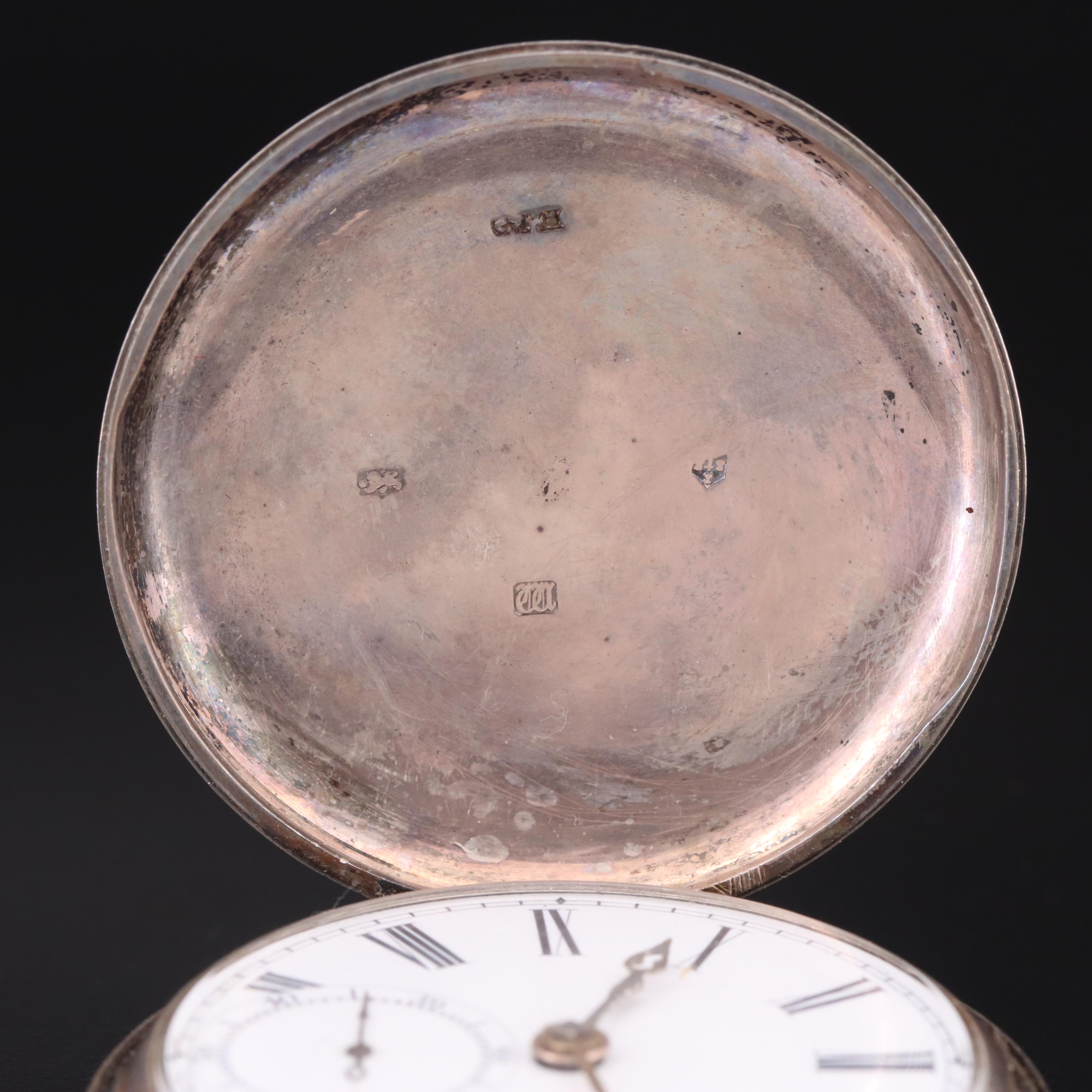 Vintage British Sterling Pocket Watch